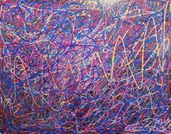 Sparks flying, Painting, Acrylic on Canvas