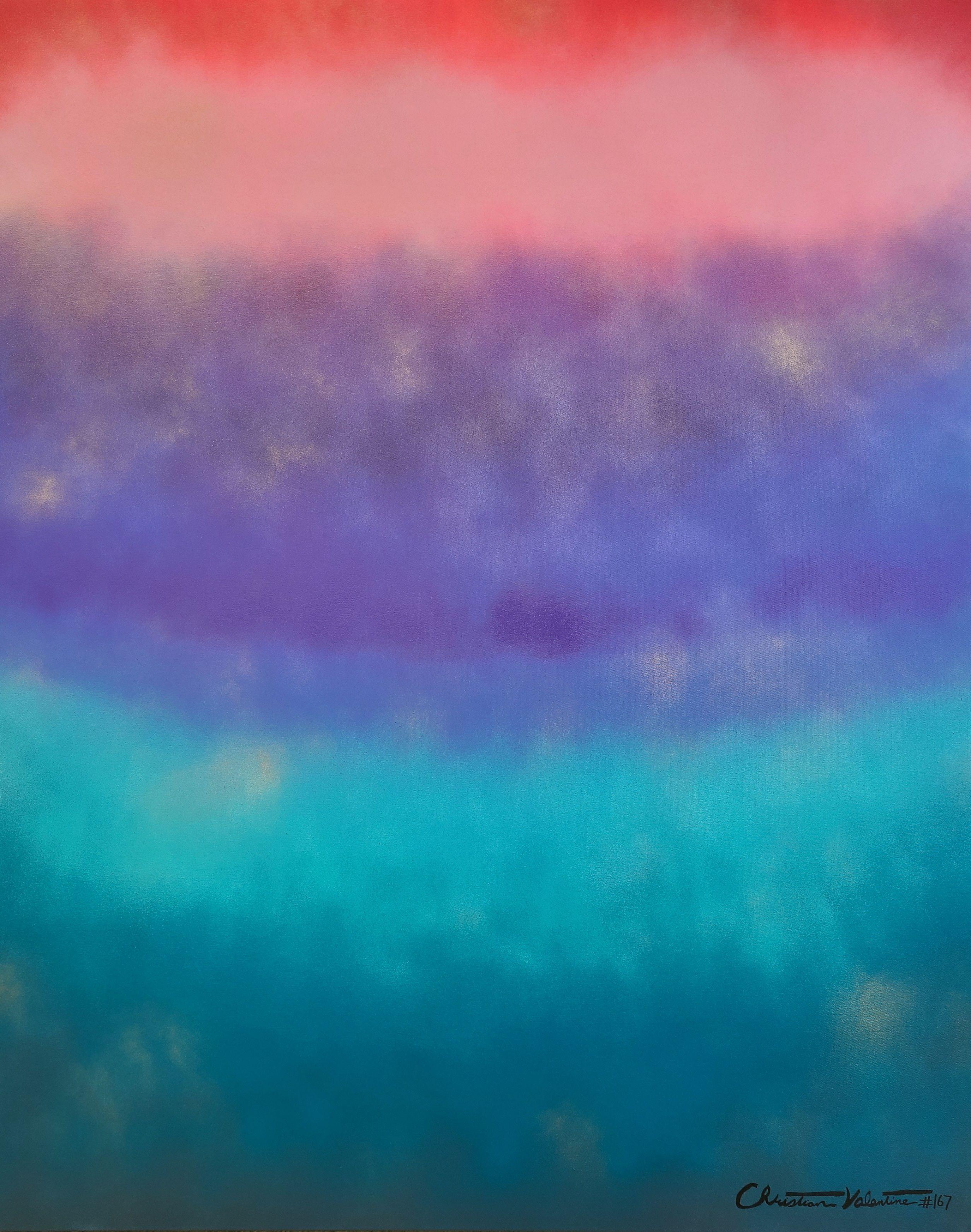 Abstract Painting de Christian Valentine - El día perfecto, Pintura, Acrílico sobre lienzo