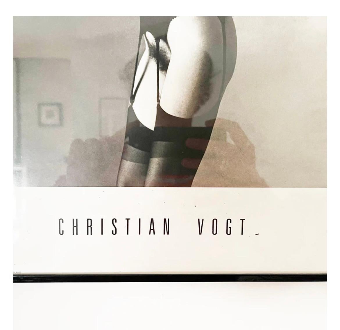 Christian Vogt Poster 1970s - Art- For Sale 1