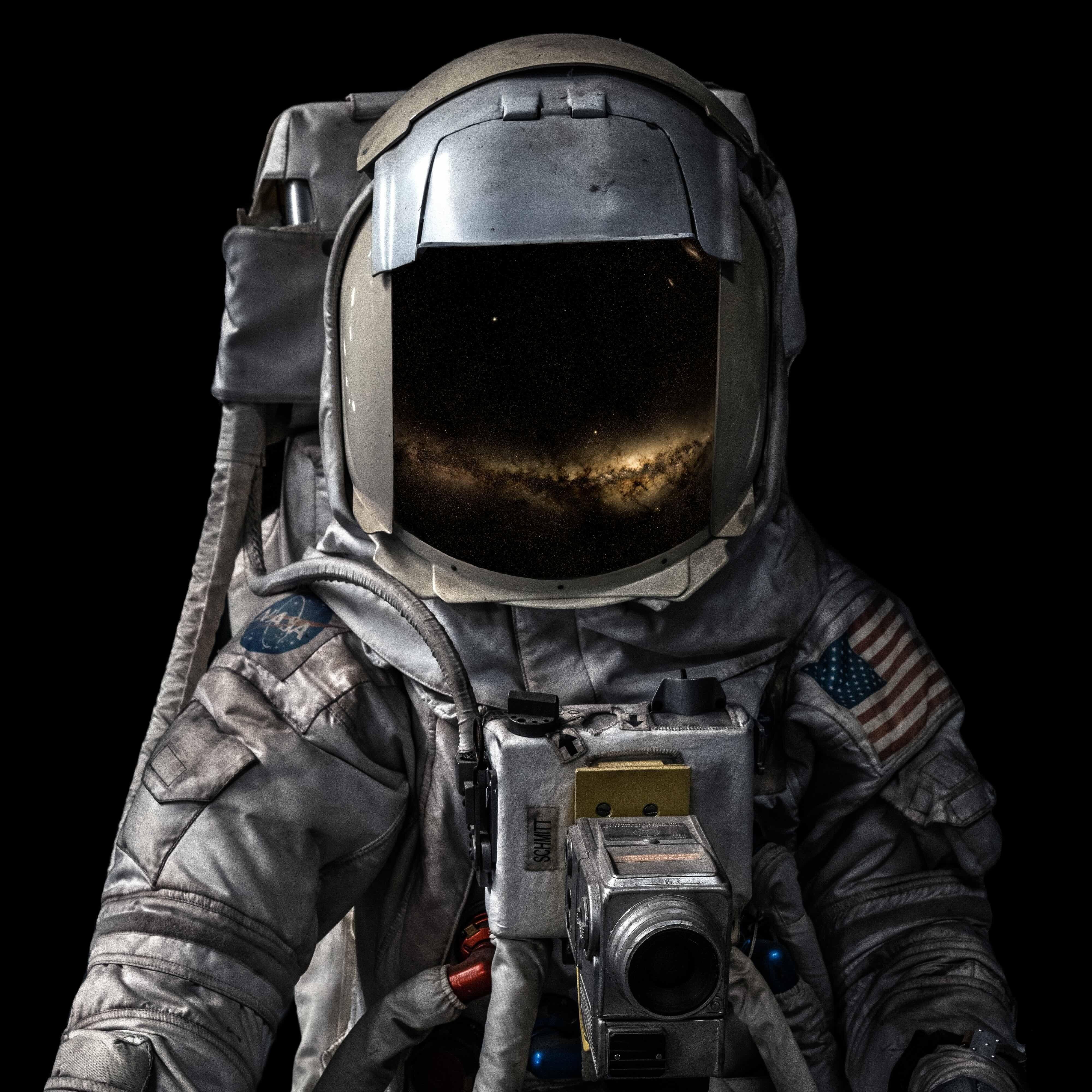 A7L Apollo 15, 1971 by Christian Voigt - Lunar series - astronaut