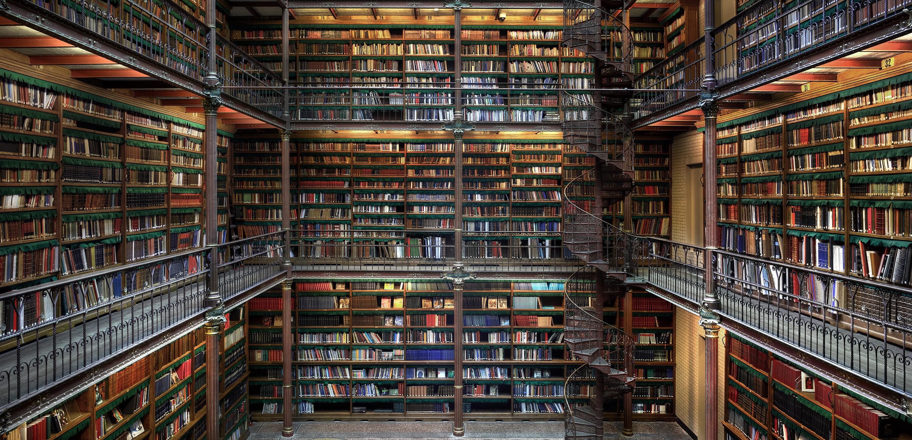 Christian Voigt Color Photograph - Research Library II