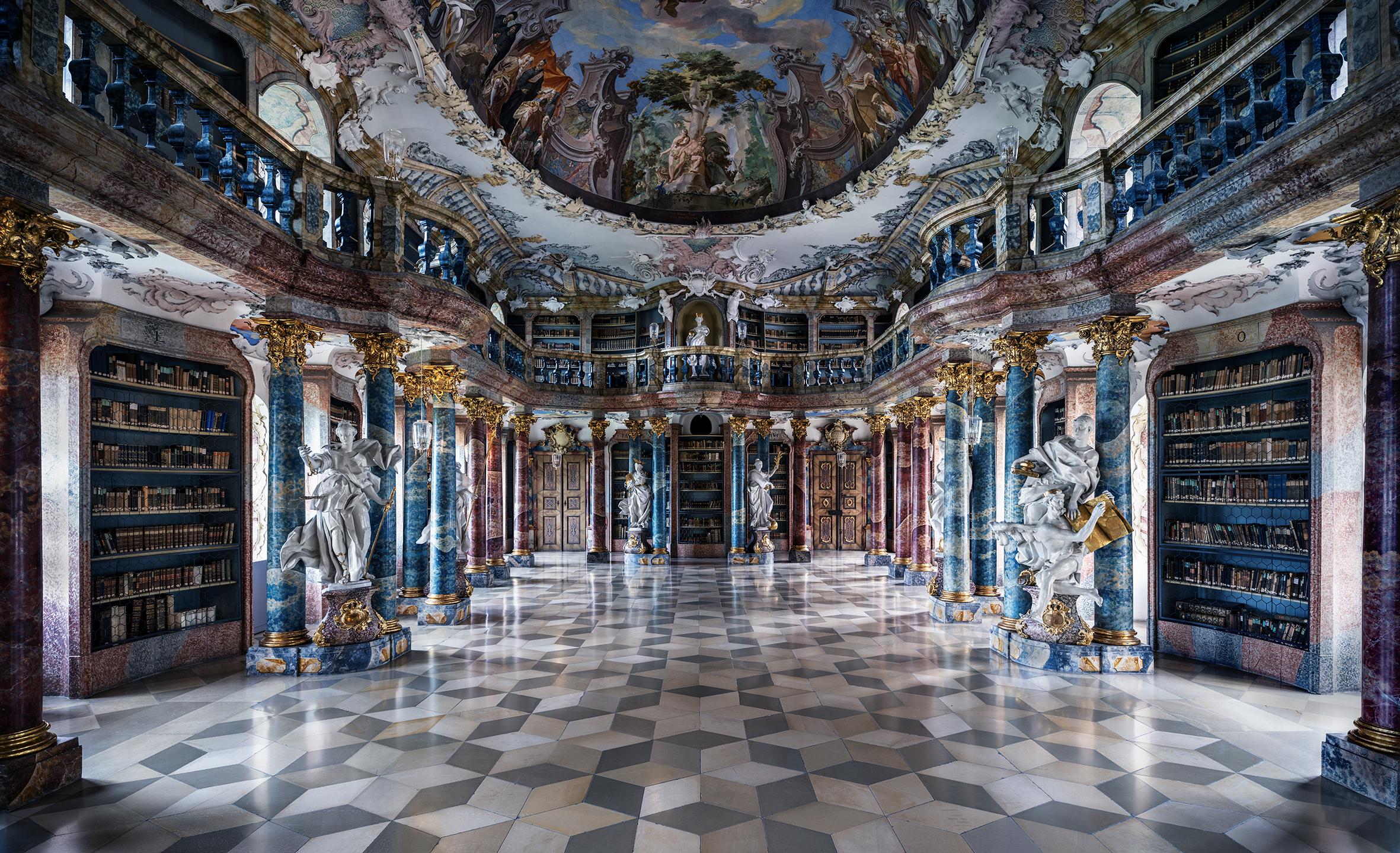 Wiblingen Monastery Library, Germany by Christian Voigt
