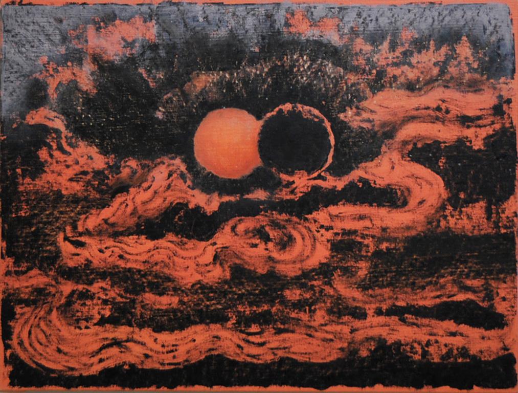 Christian Wedel Figurative Painting – Eclipse