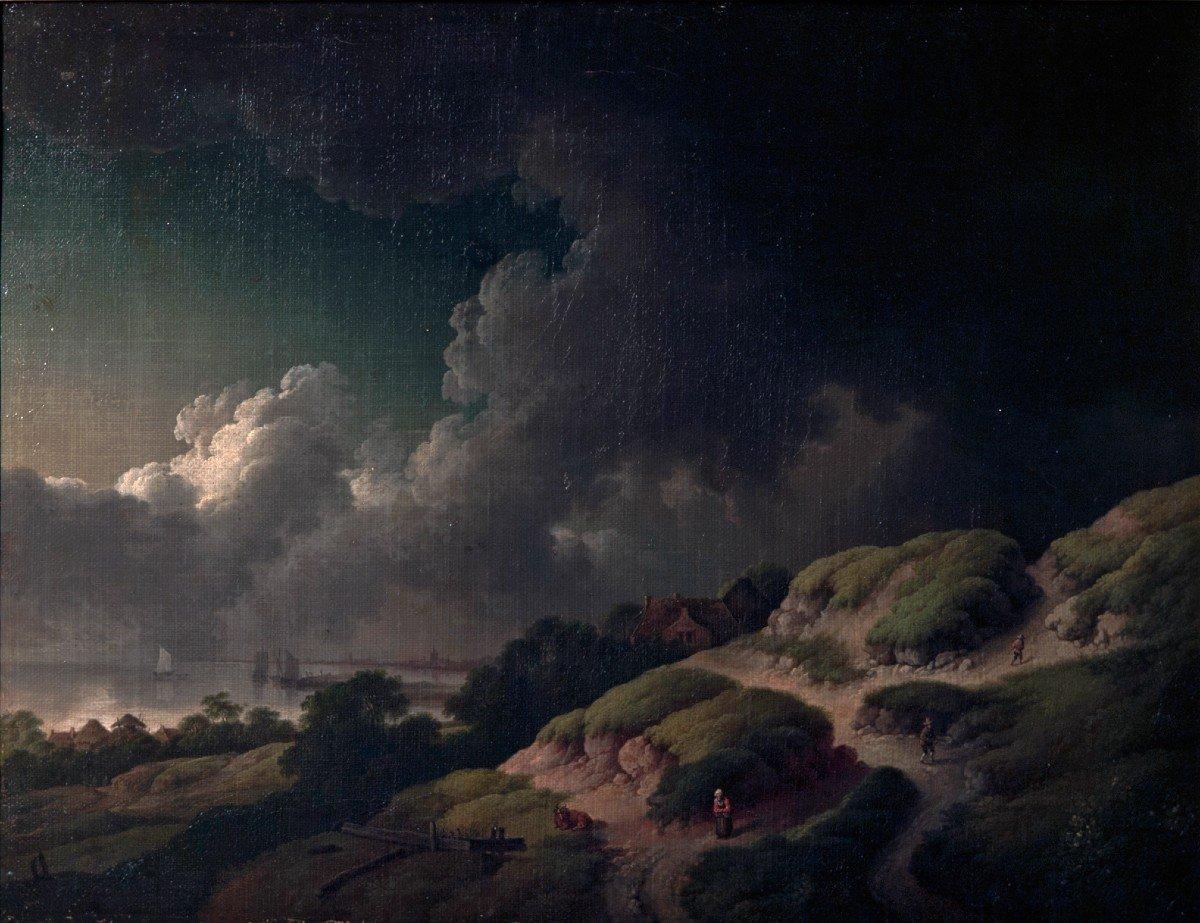 La Dune Christian Wilhelm Ernst Dietrich (cercle) 1712 - 1774 For Sale 1