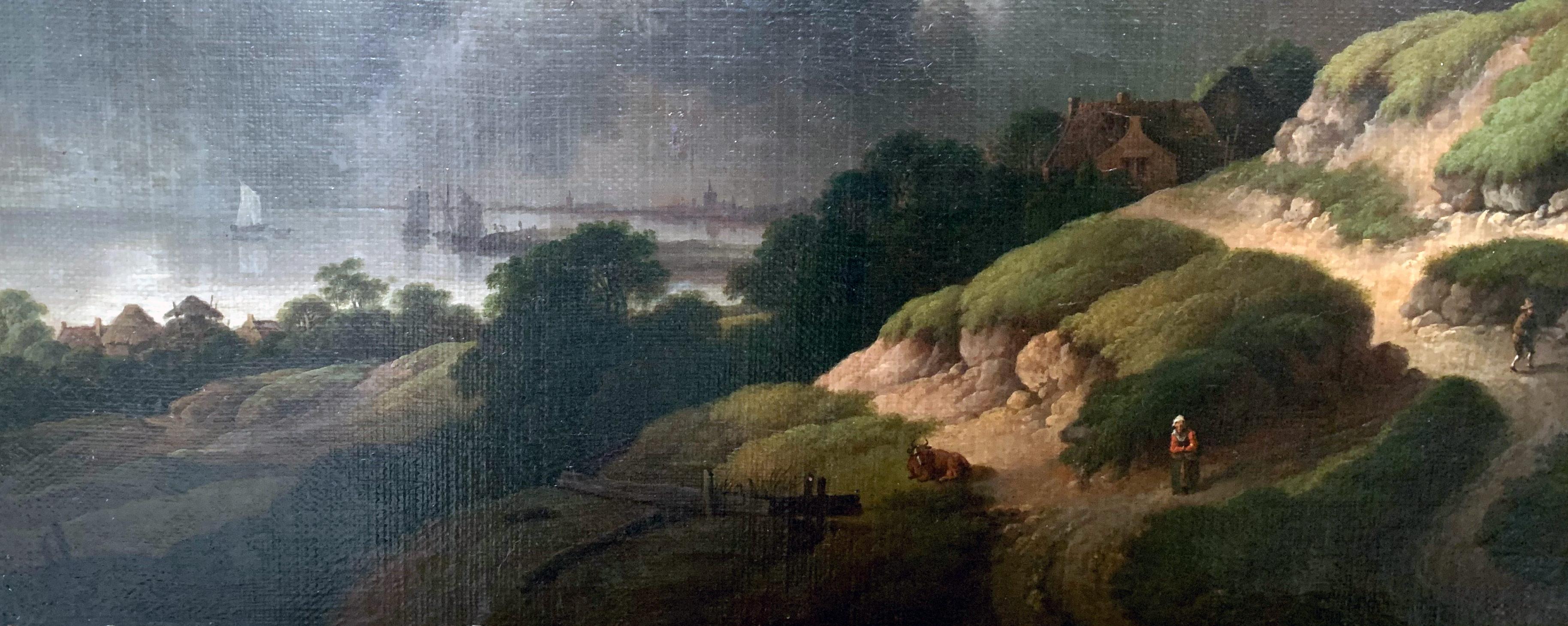 La Dune Christian Wilhelm Ernst Dietrich (cercle) 1712 - 1774 For Sale 6