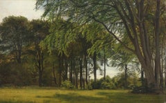 Christian Zacho A Summer Landscape, Signed and Dated Chr. Zacho 30. Juni 1869