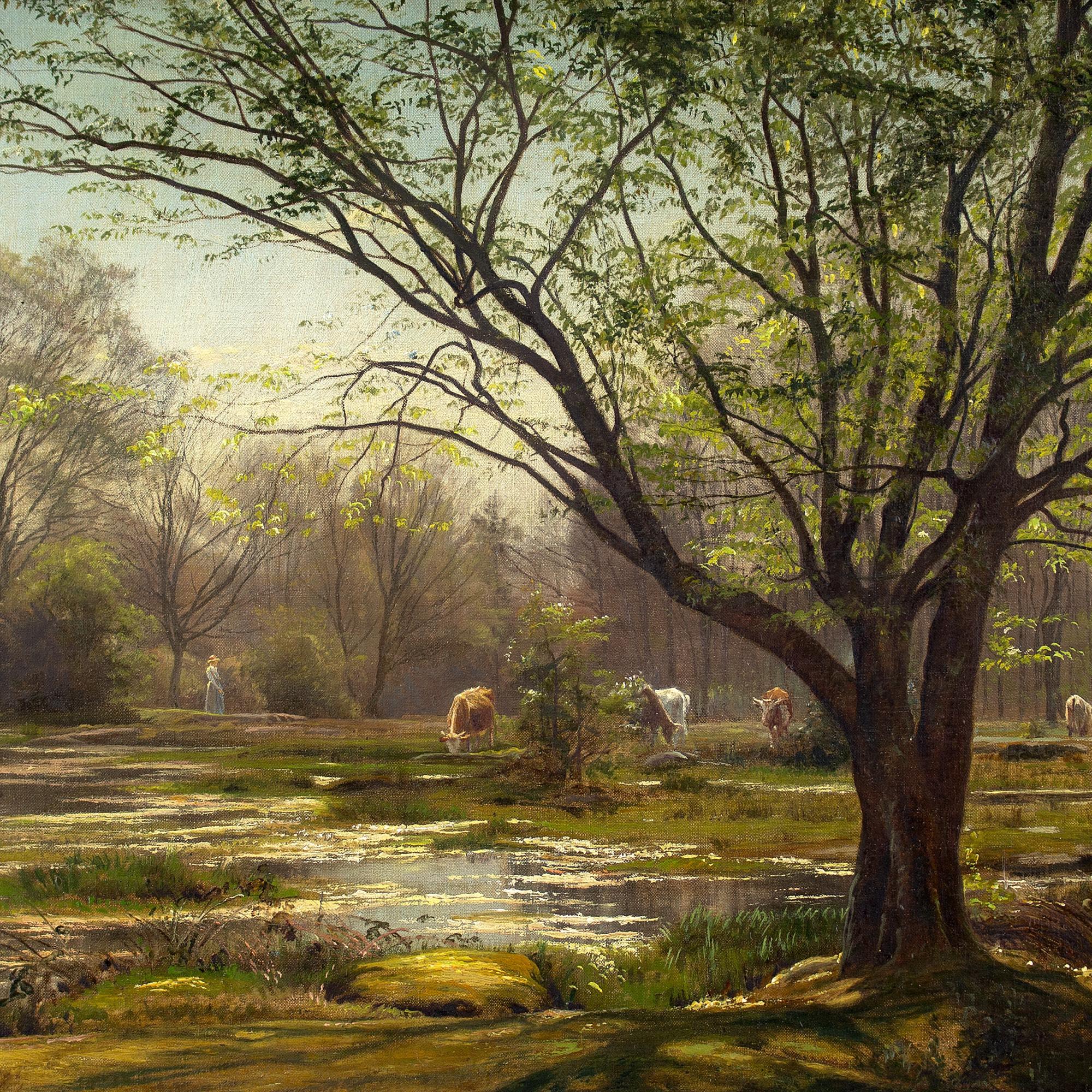 Christian Zacho, Printemps, Forêt de Fontainebleau, Mare Aux Fées 1