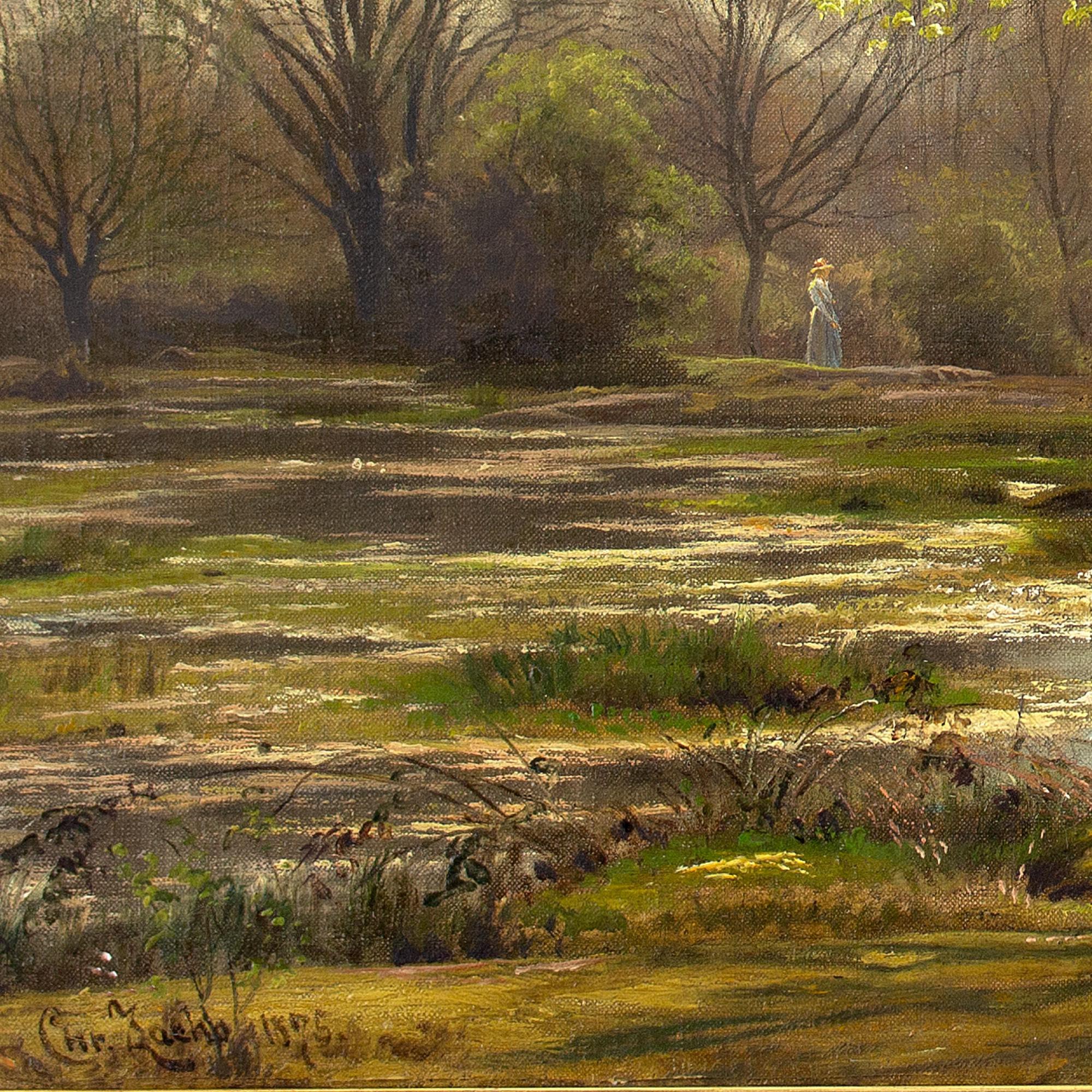 Christian Zacho, Printemps, Forêt de Fontainebleau, Mare Aux Fées 2
