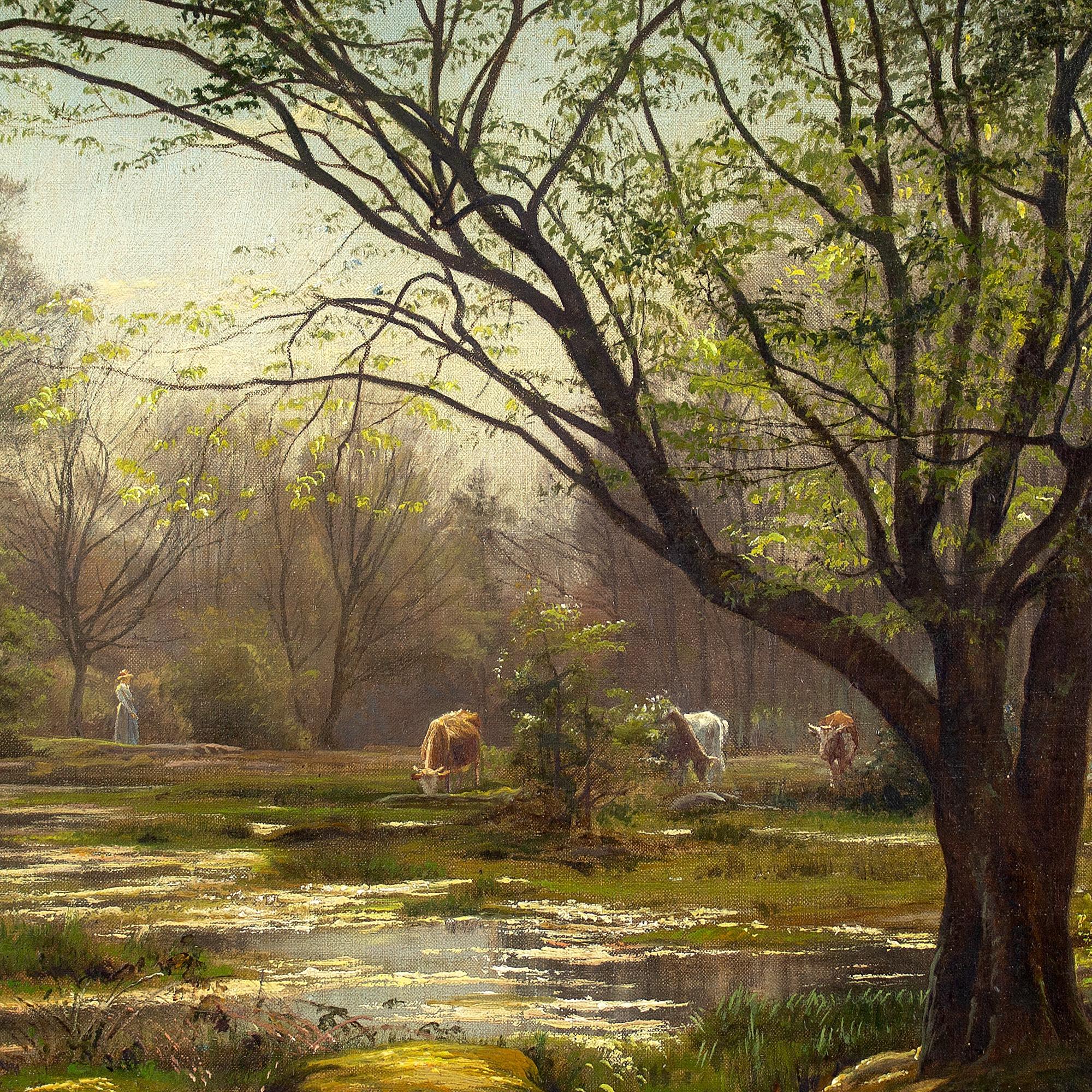 Christian Zacho, Printemps, Forêt de Fontainebleau, Mare Aux Fées 3