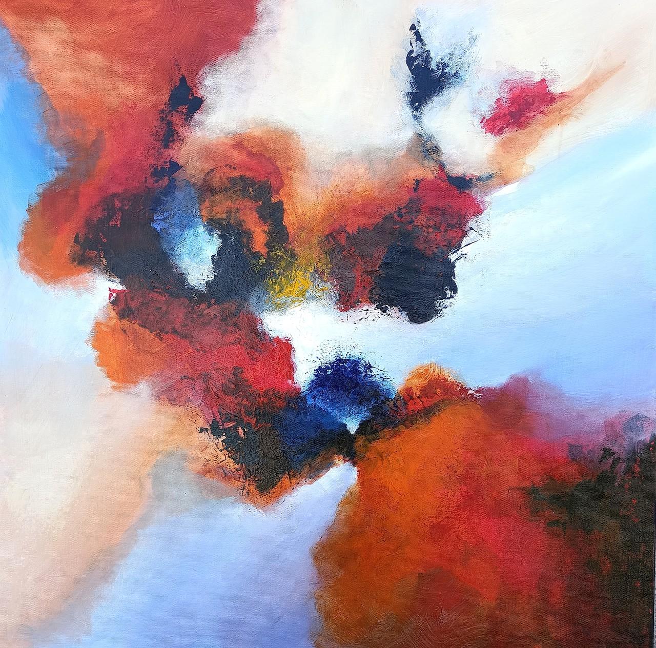 Acrylic on canvas

Christiane Hess (Chrystral) is a French abstract artist born in 1951 who lives and works in Lalinde, near Bergerac in France. Her conversion to abstract art gives her the feeling of enjoying unconstrained and limitless freedom of