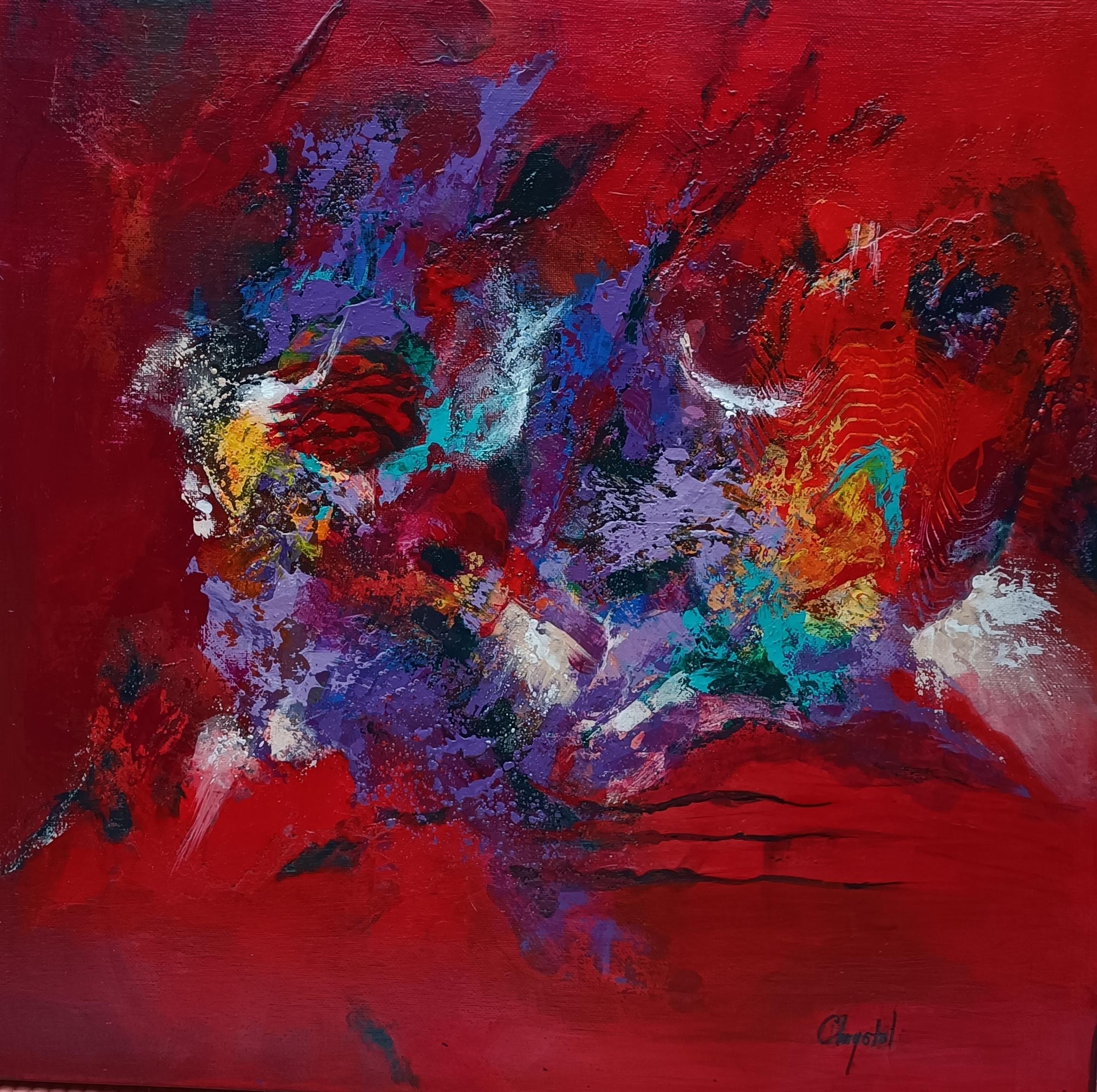 Art contemporain français de Christiane HESS - Chaleur D'été