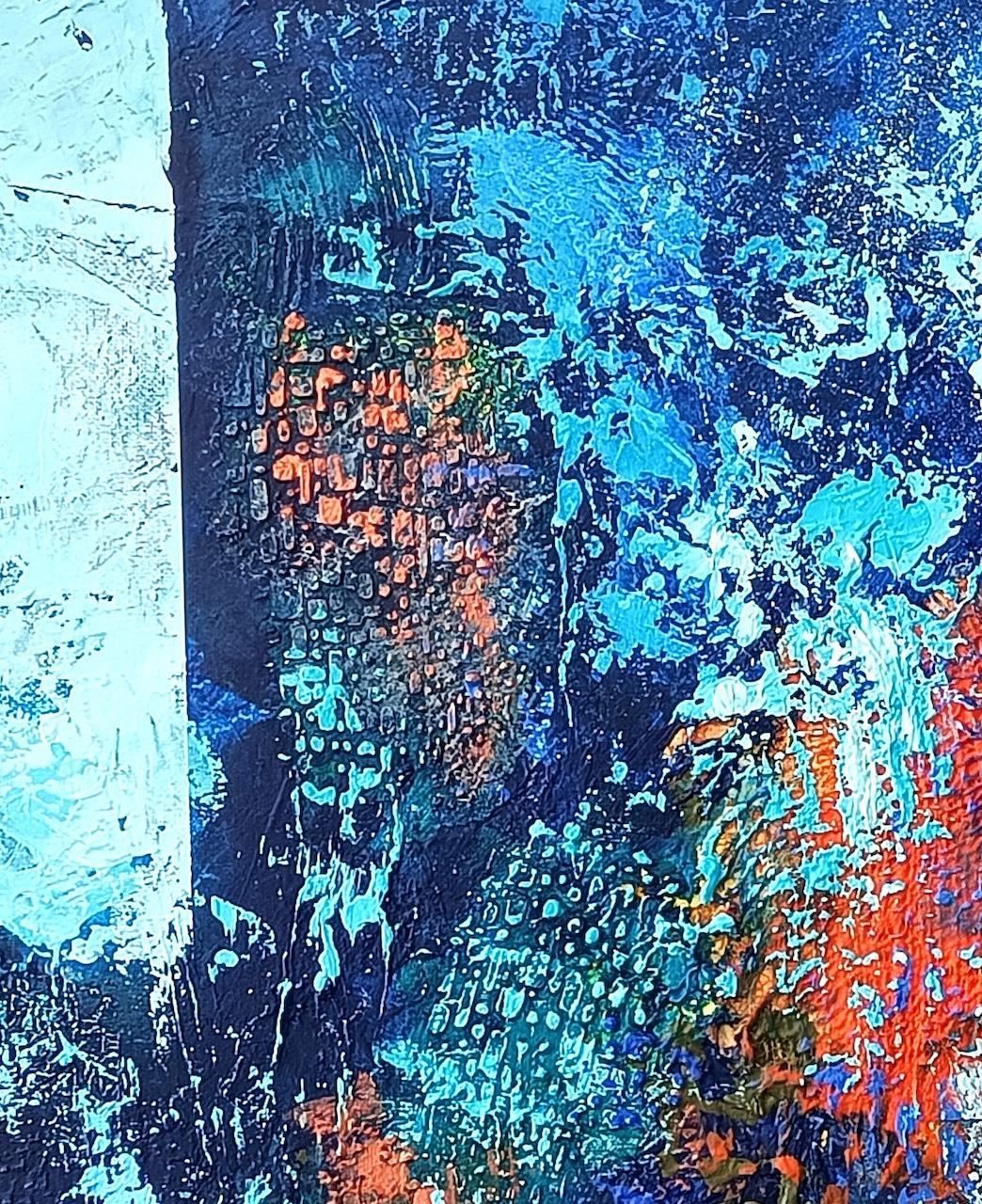 Zeitgenössische französische Kunst von Christiane Hess - Frisson Fleuri im Angebot 1