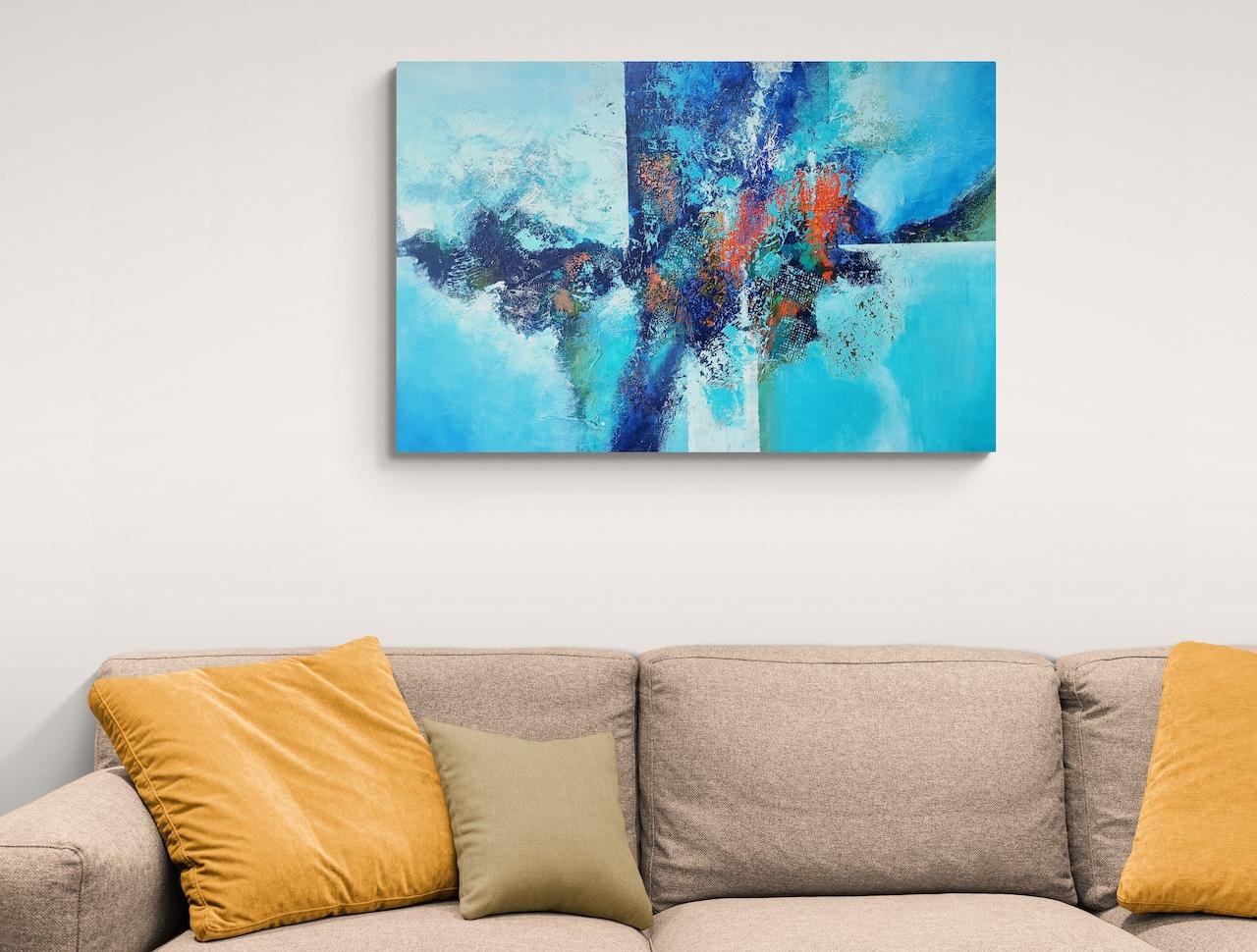Zeitgenössische französische Kunst von Christiane Hess - Frisson Fleuri im Angebot 4