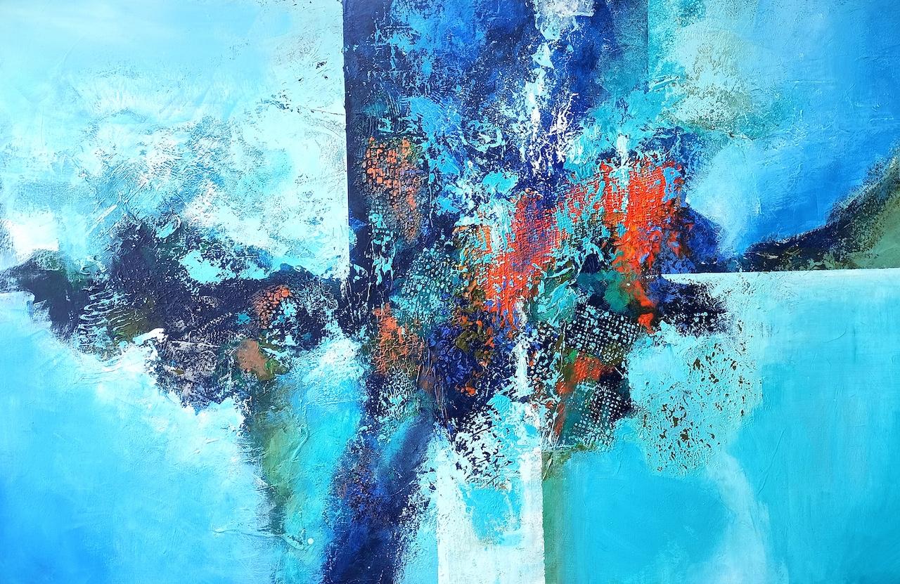 Zeitgenössische französische Kunst von Christiane Hess - Frisson Fleuri