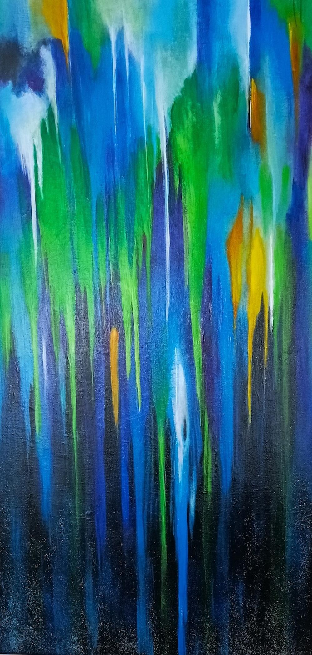 Arte contemporáneo francés de Christiane Hess - Giboulee