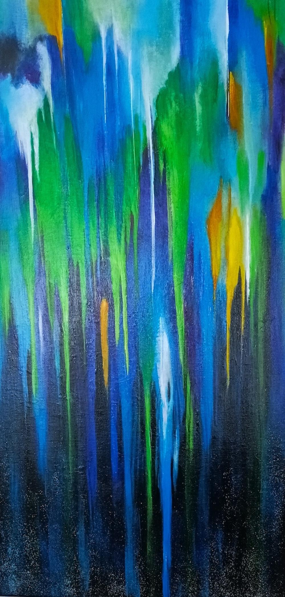 Acrylic on canvas

Christiane Hess (Chrystral) is a French abstract artist born in 1951 who lives and works in Lalinde, near Bergerac in France. Her conversion to abstract art gives her the feeling of enjoying unconstrained and limitless freedom of