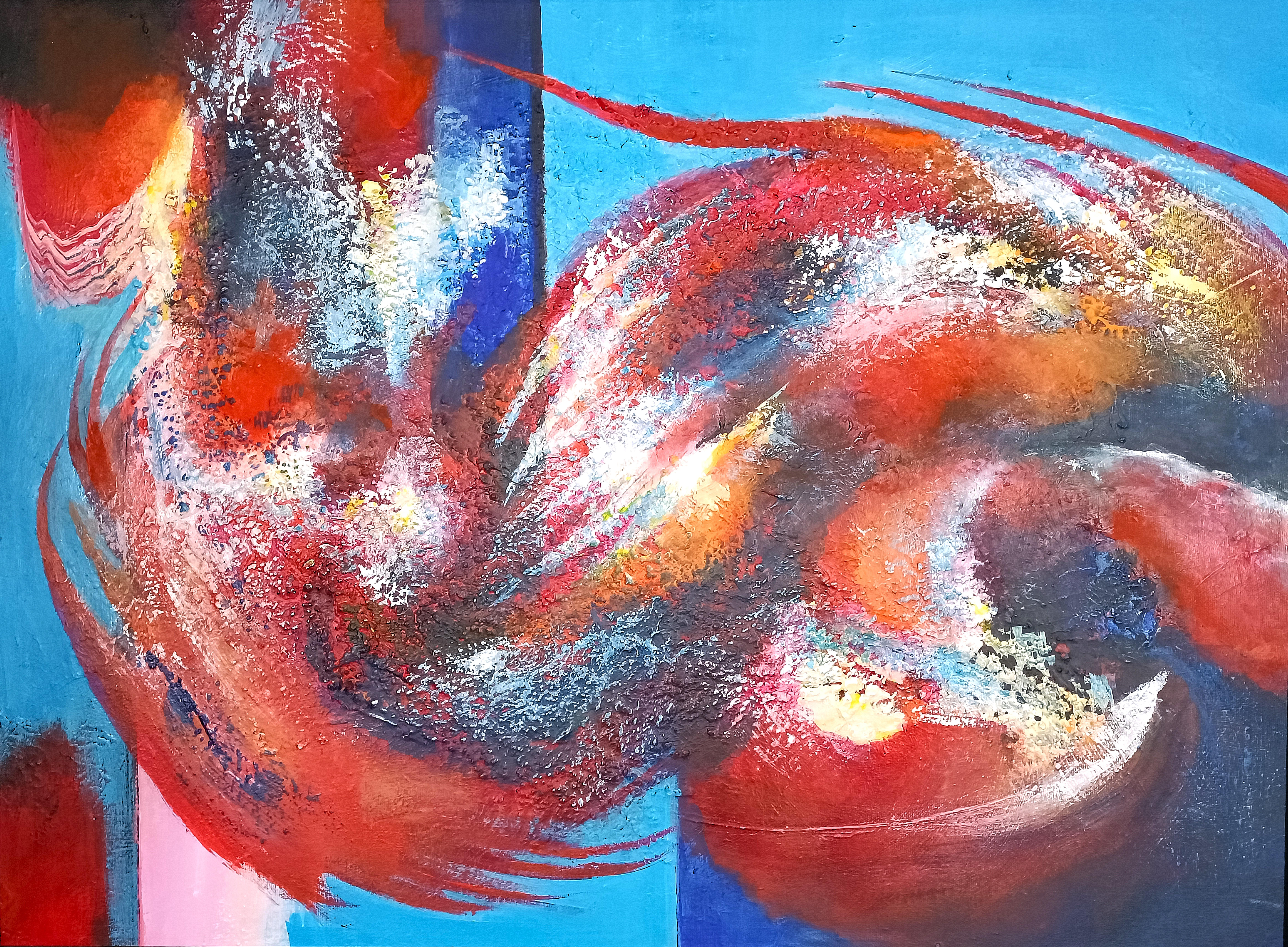 Zeitgenössische französische Kunst von Christiane Hess - Jeux de Carpes
