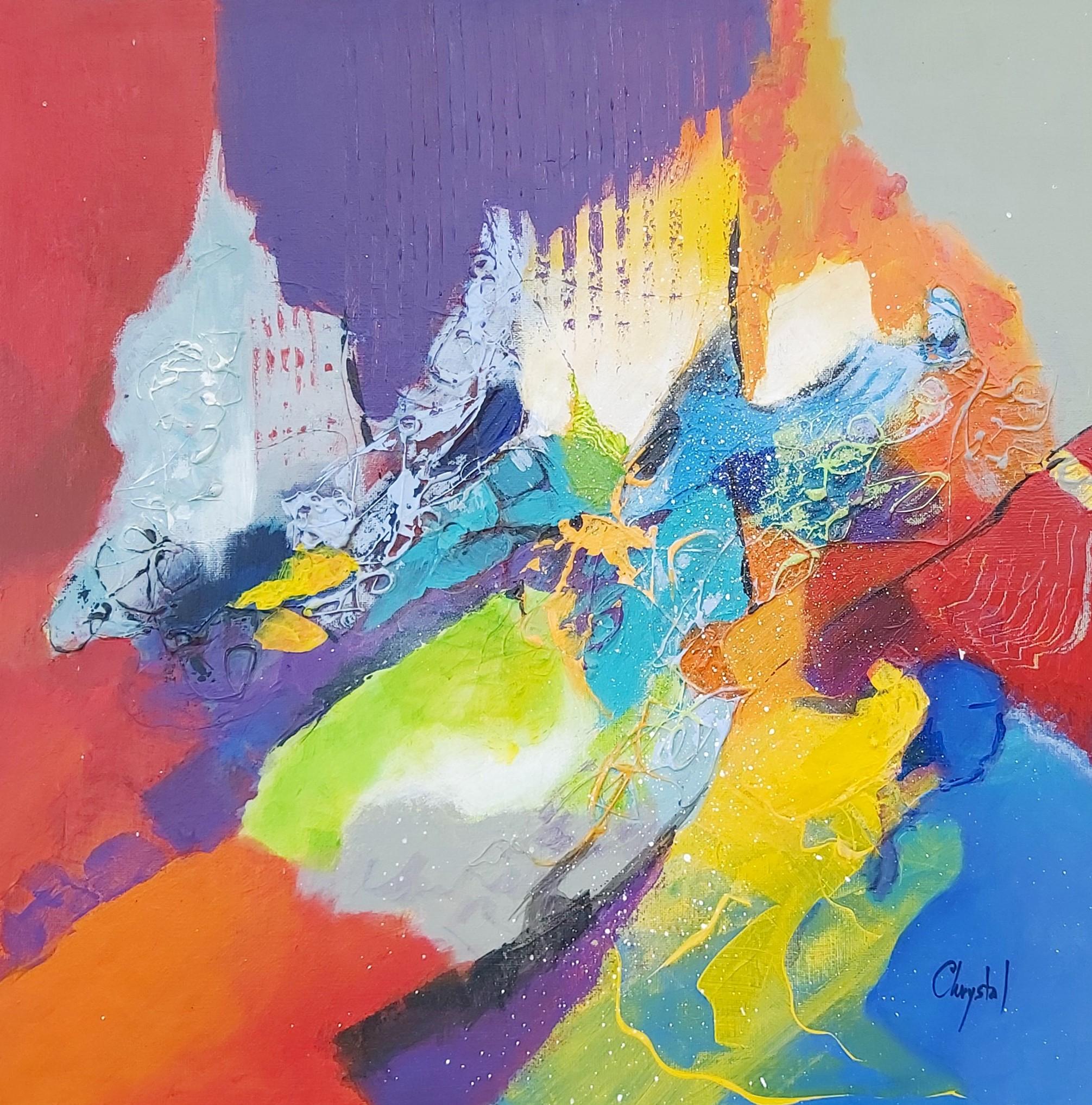 Zeitgenössische französische Kunst von Christiane Hess - Journee Radieuse