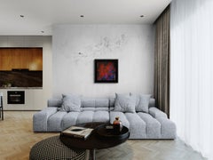 Art contemporain français de Christiane HESS - La Nuit S'éclaire