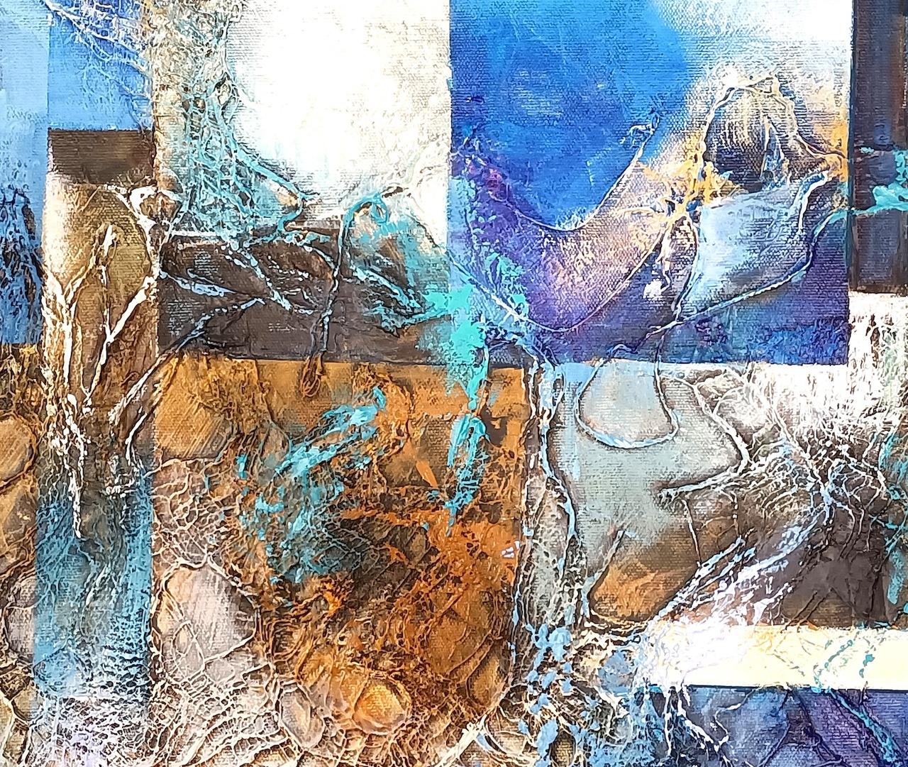 Acryl auf Leinwand

Christiane HESS (Chrystral) ist eine 1951 geborene französische abstrakte Künstlerin, die in Lalinde in der Nähe von Bergerac in Frankreich lebt und arbeitet. Ihre Hinwendung zur abstrakten Kunst gibt ihr das Gefühl, eine