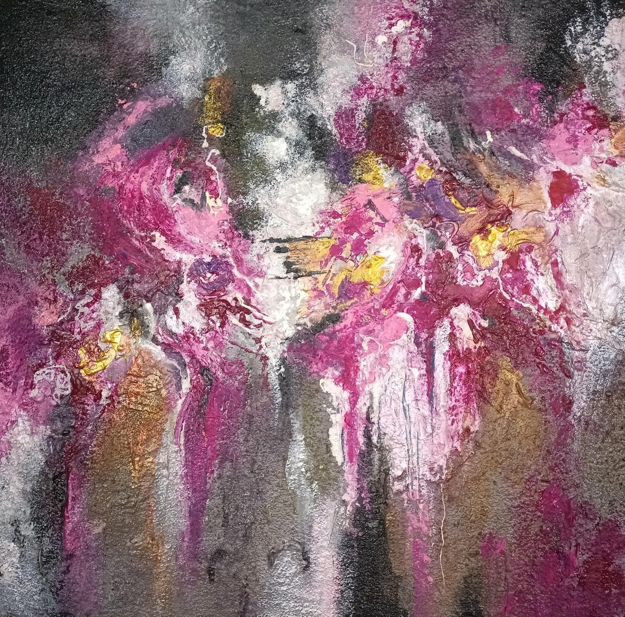 Abstract Painting Christiane Hess  - Art contemporain français de Christiane HESS - L'illusion De L'esoir