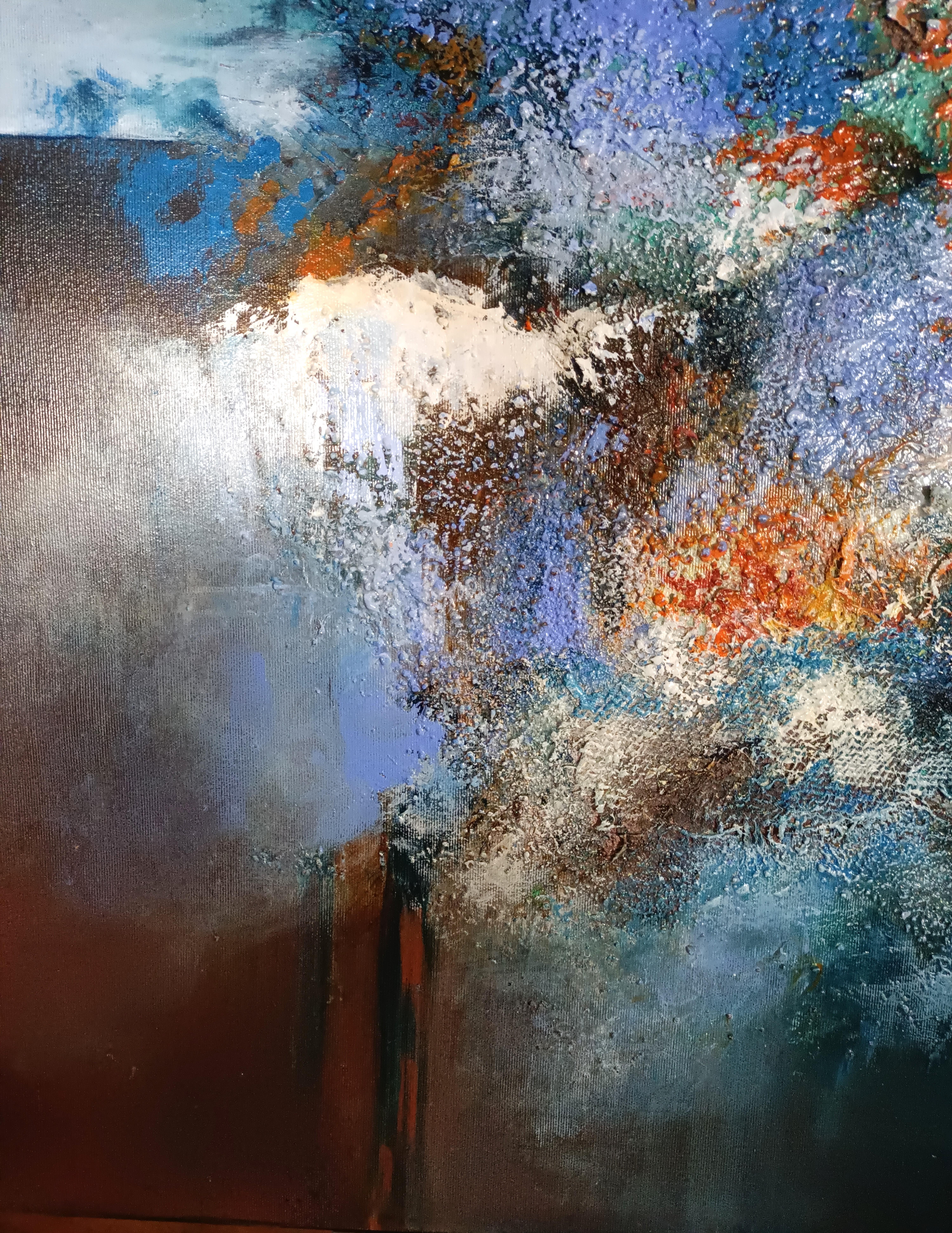 Arte contemporáneo francés de Christiane Hess - L'instant Fragile en venta 1