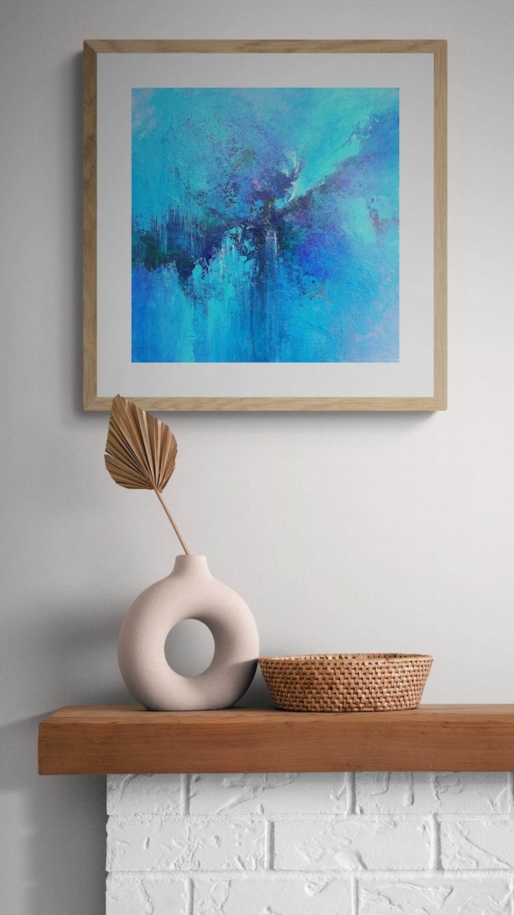 Zeitgenössische französische Kunst von Christiane Hess - Lueur Du Soir im Angebot 5