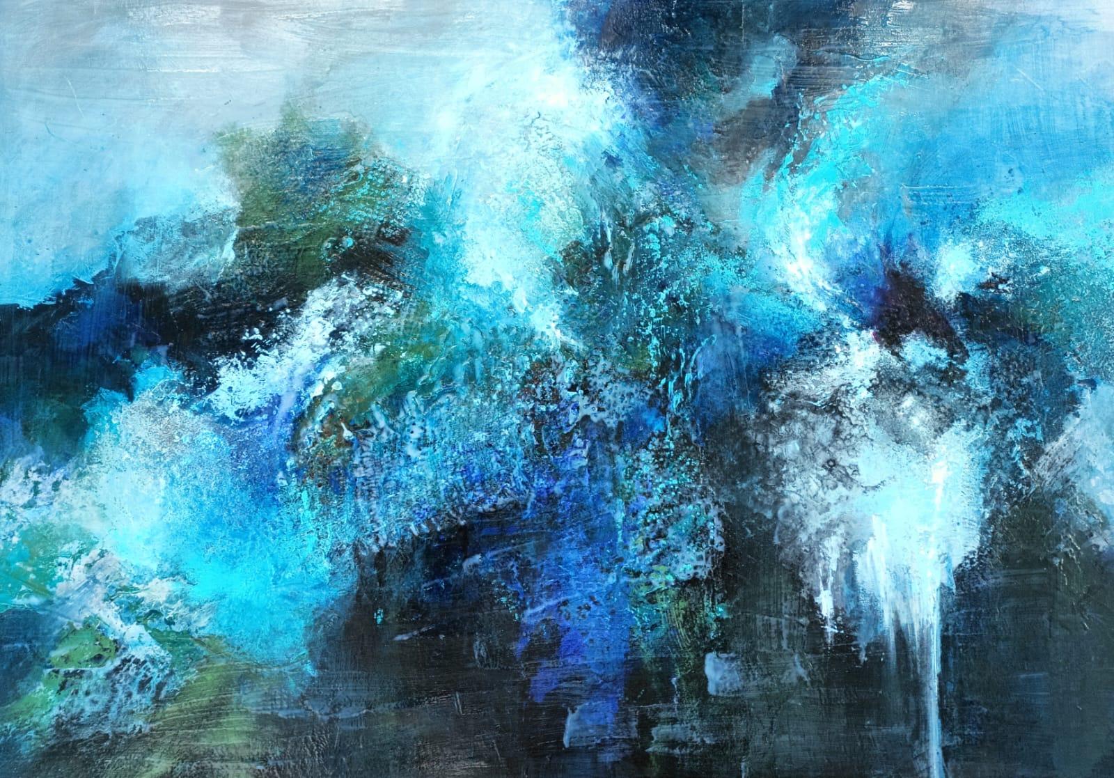 Französische zeitgenössische Kunst von Christiane Hess - Submersion