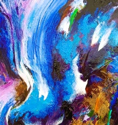 Französische zeitgenössische Kunst von Christiane Hess – Die zerbrochene Welle