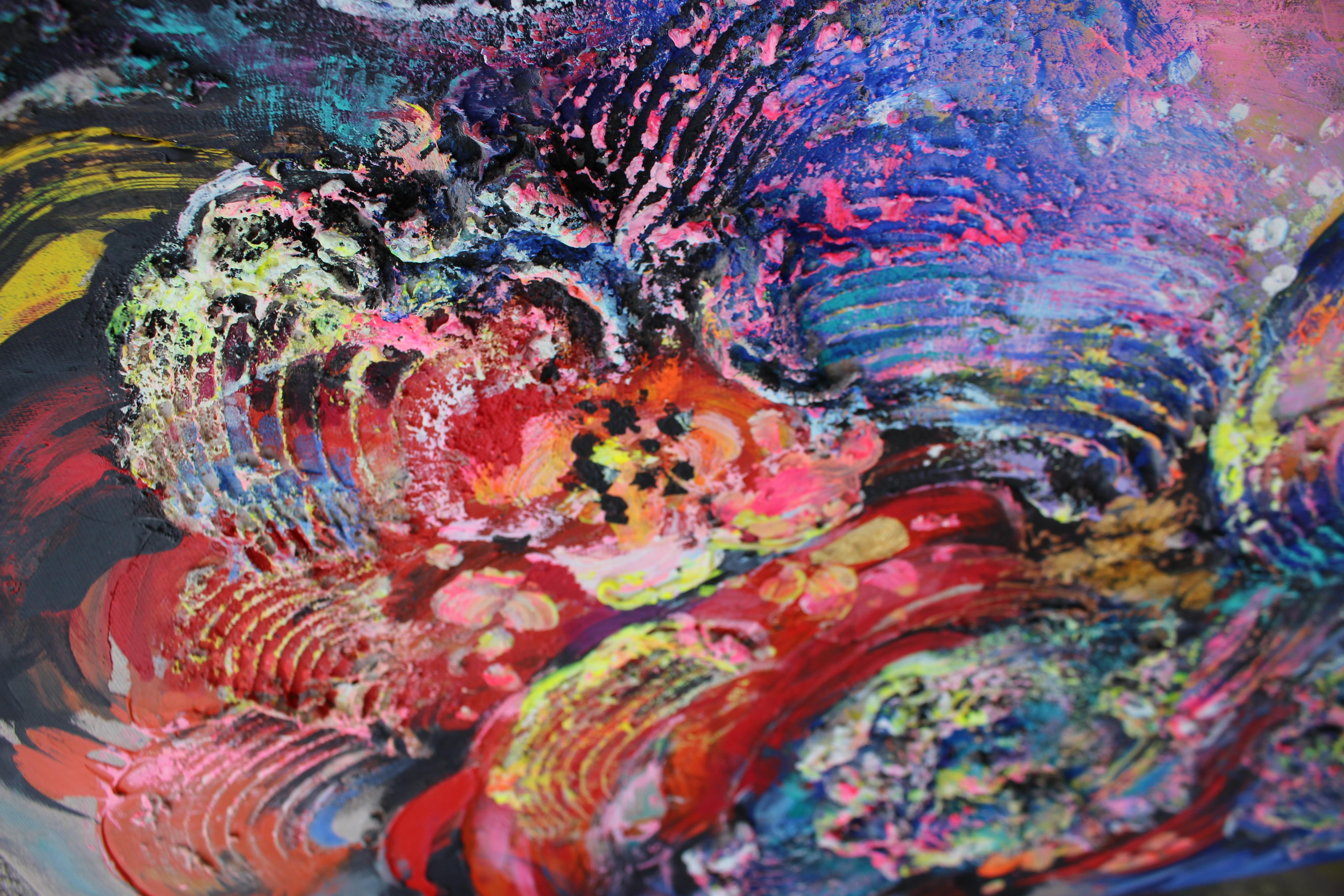 Arte contemporáneo francés de Liubov Juravliova - Fantasie en venta 5