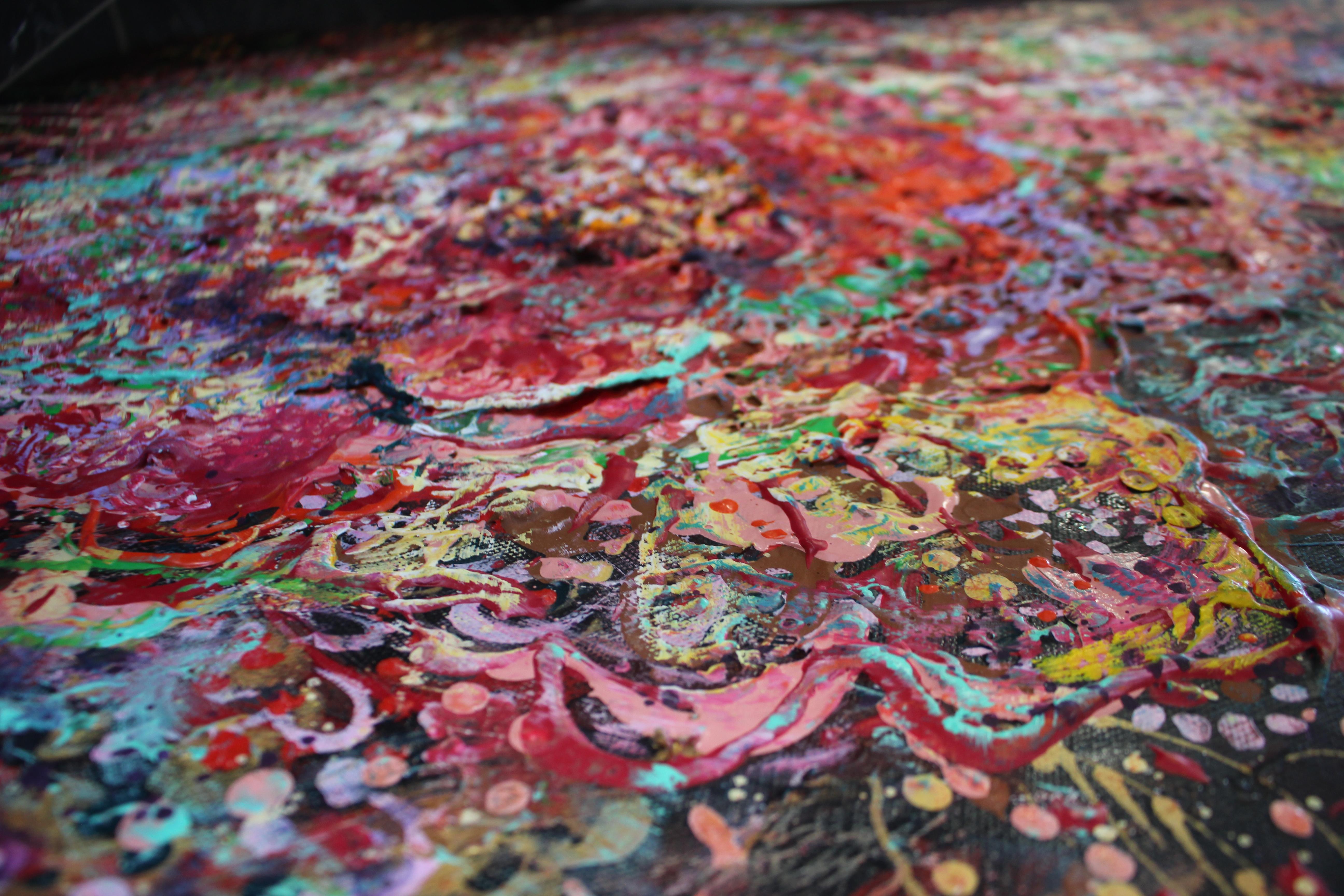 Art contemporain français de Liubov Juravliova - The Moderns - Contemporain Painting par Christiane Hess 