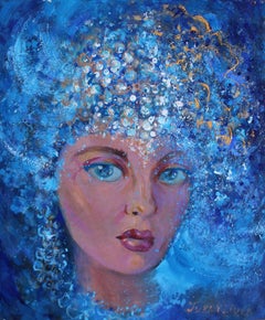 French Contemporary Art by Liubov Juravliova - Reine de Neige