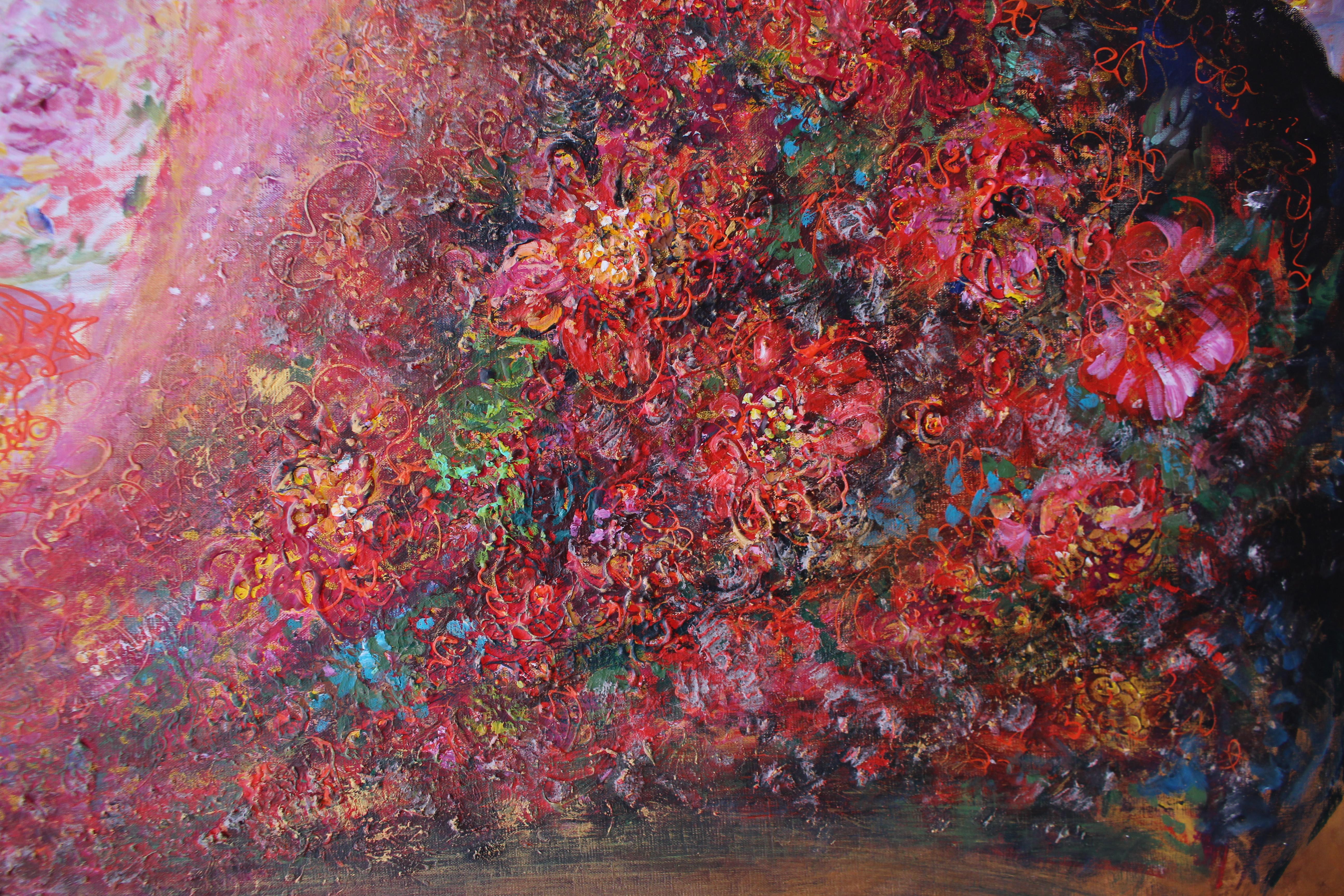 Acrylique et techniques mixtes sur toile 

Liubov Juravliova est une artiste peintre française née à Chisinau en Moldavie en 1963 qui vit et travaille à Argenteuil, près de Paris, en France. Elle est inscrite à Drouot depuis 2009, et a été élue