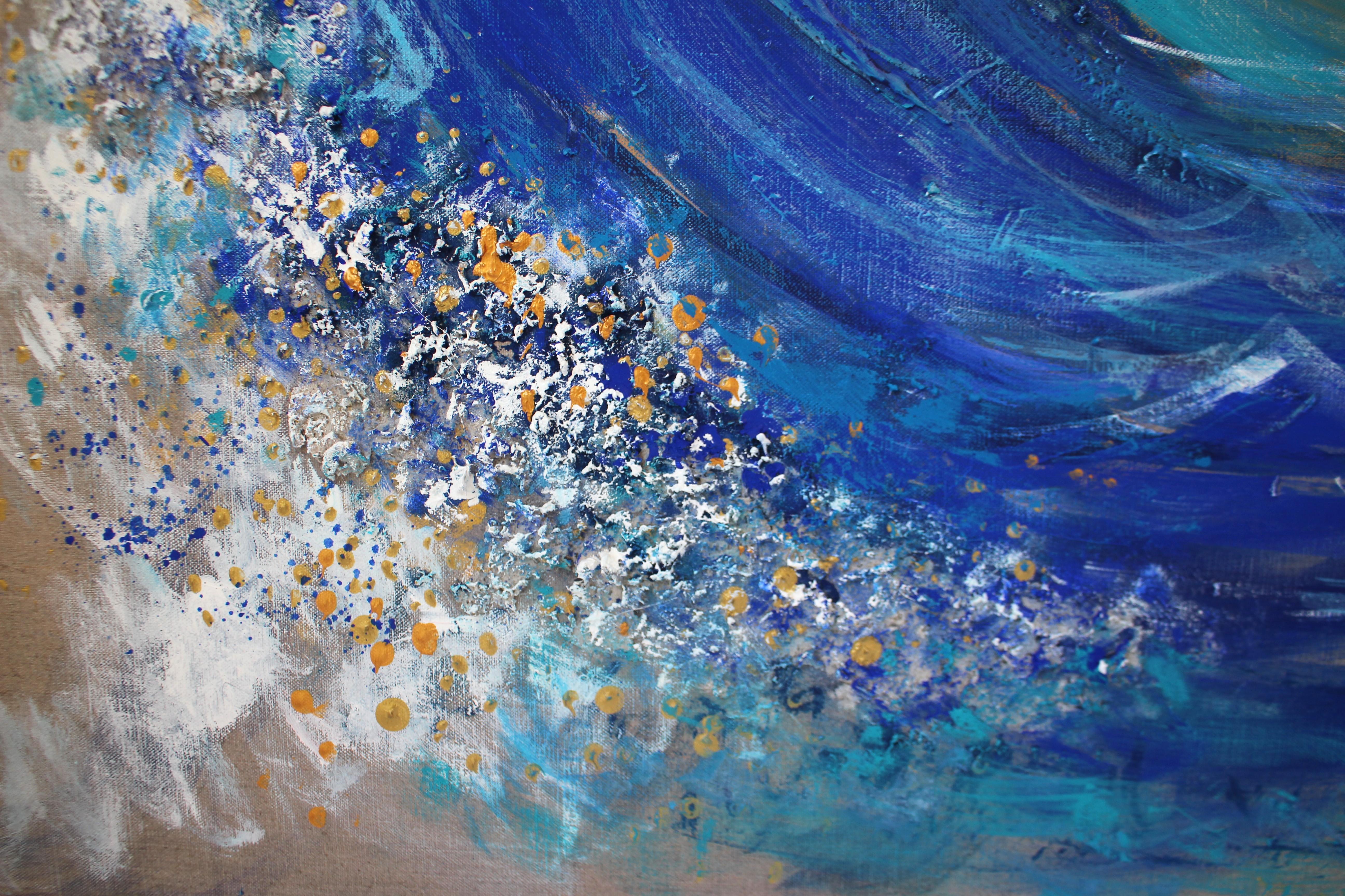 Arte contemporáneo francés de Liubov Juravliova - Vague en venta 9
