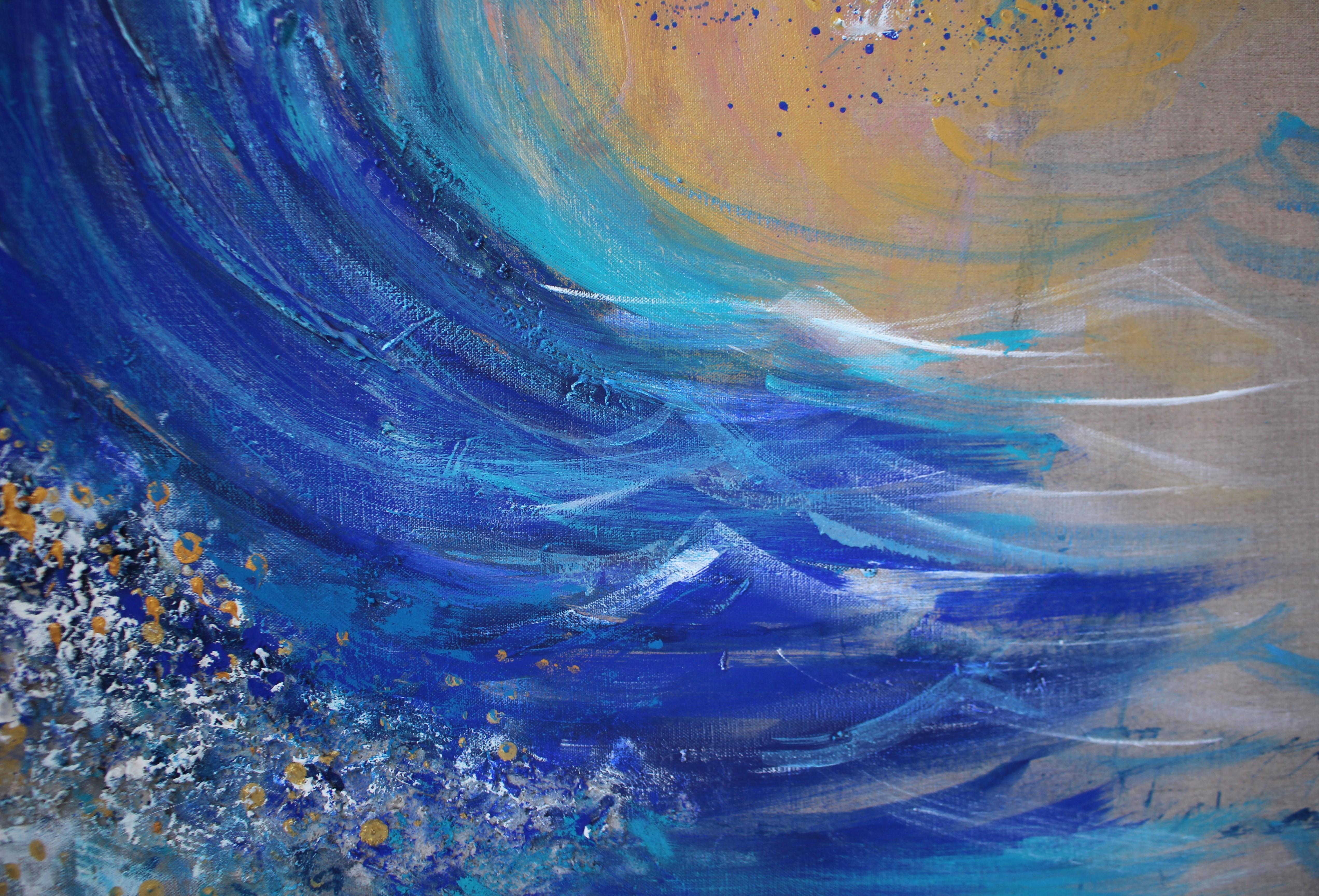 Arte contemporáneo francés de Liubov Juravliova - Vague en venta 10