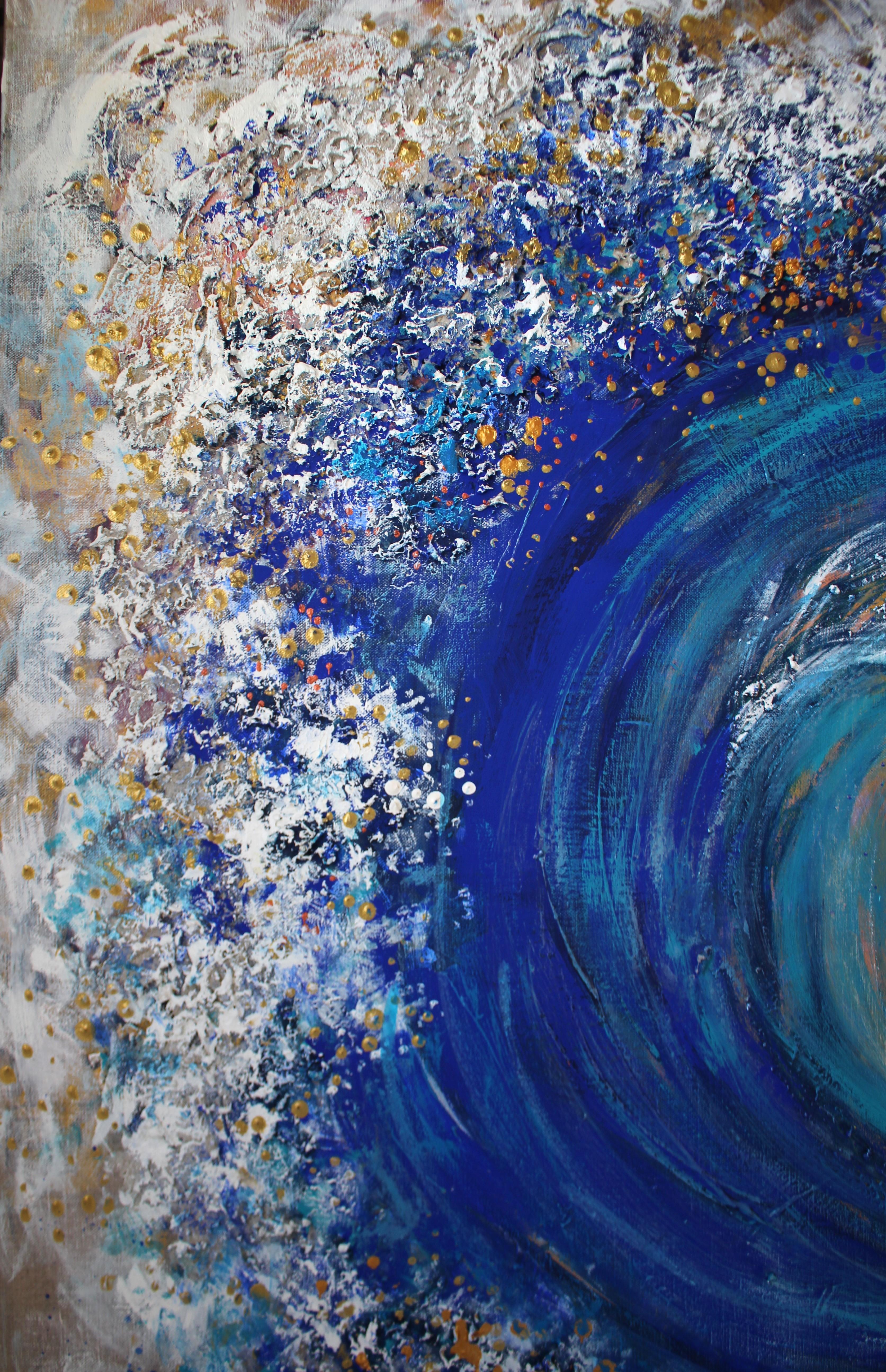 Arte contemporáneo francés de Liubov Juravliova - Vague en venta 11