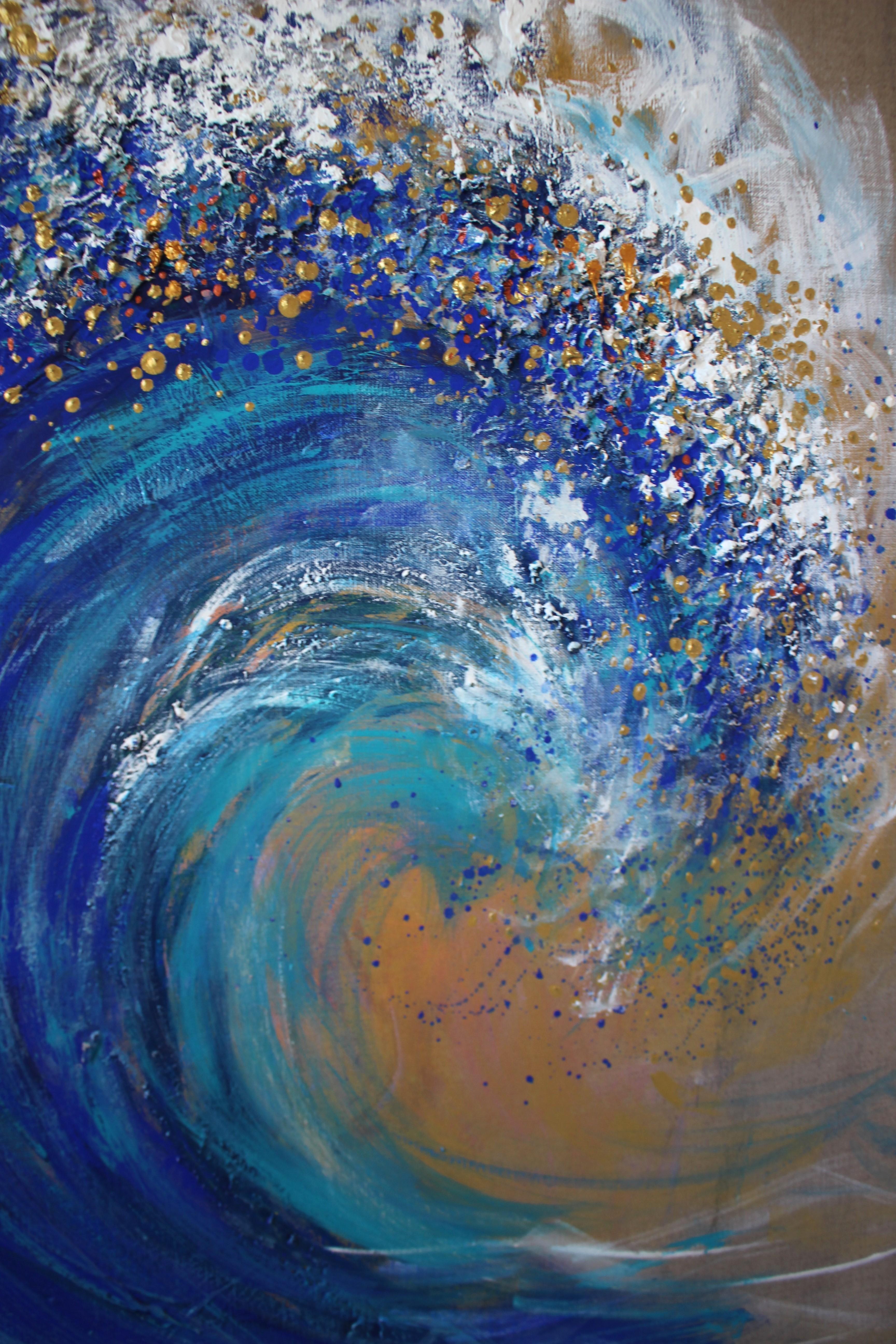 Arte contemporáneo francés de Liubov Juravliova - Vague en venta 13