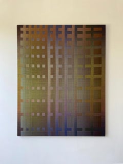 2021 I von Christiane Maurer – Textilkunst, geometrische Muster, handgewebt