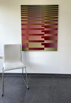 2022 I - 8 par Christiane Maurer - Art textile, motifs géométriques, tissage à la main