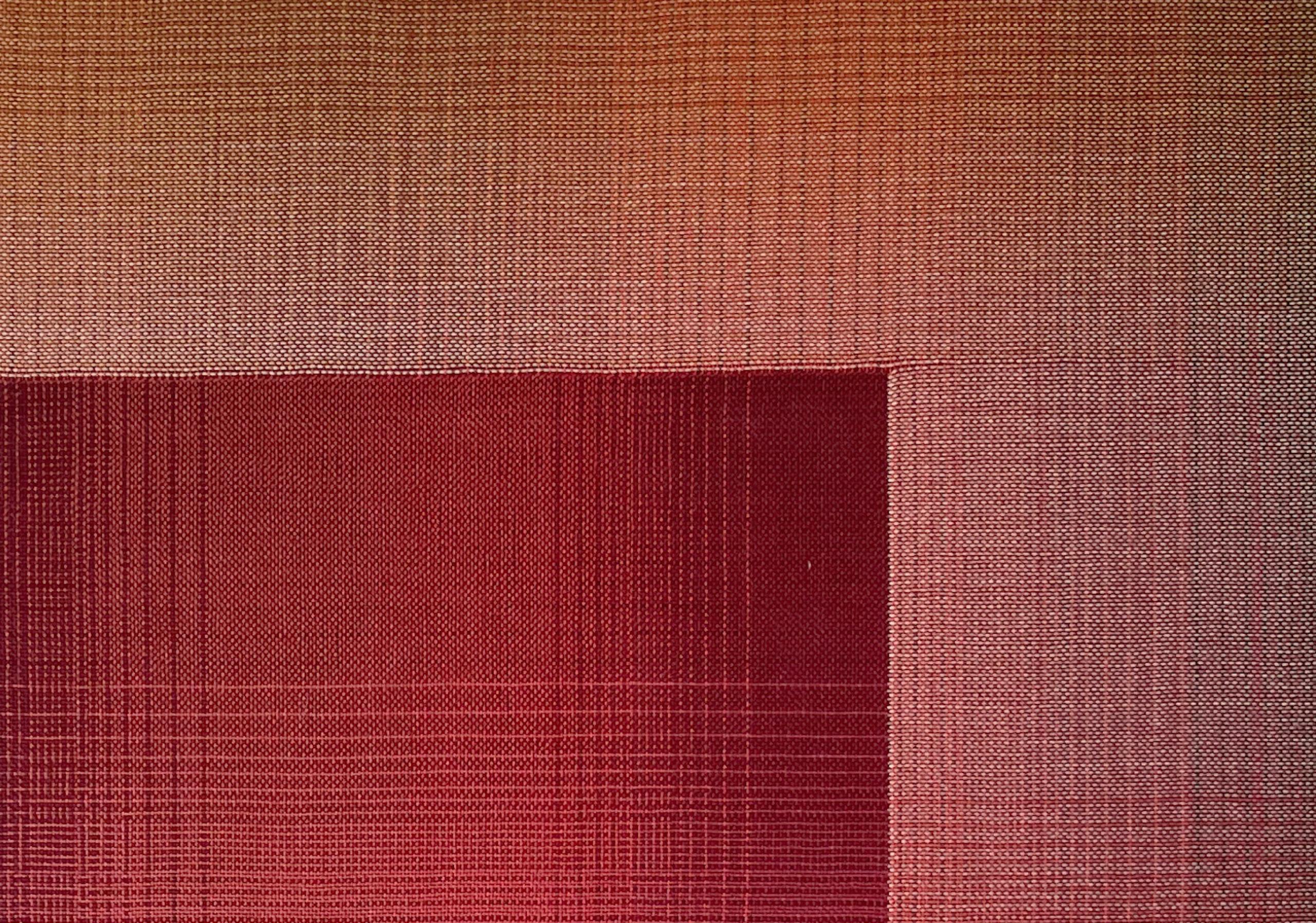 2023 I - 8 (Variazioni sul rosso) di Christiane Maurer - Arte tessile, linea, colore 5