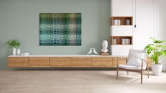 2025 I - 4 by Christiane Maurer - Arte en fibra, Arte mural geométrico tejido a mano