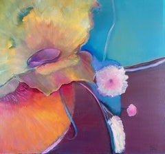 Astrazione botanica, Pittura, Acrilico su tela