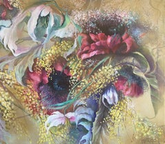 Danza dei fiori, Pittura, Acrilico su tela