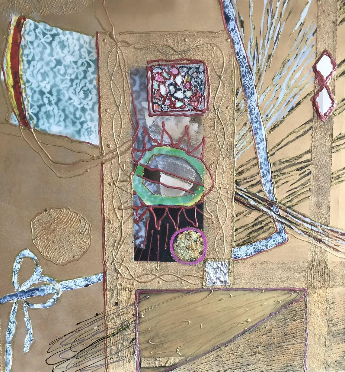 New Mexico, Pittura, Acrilico su tela - Painting di Christiane PapÃ©