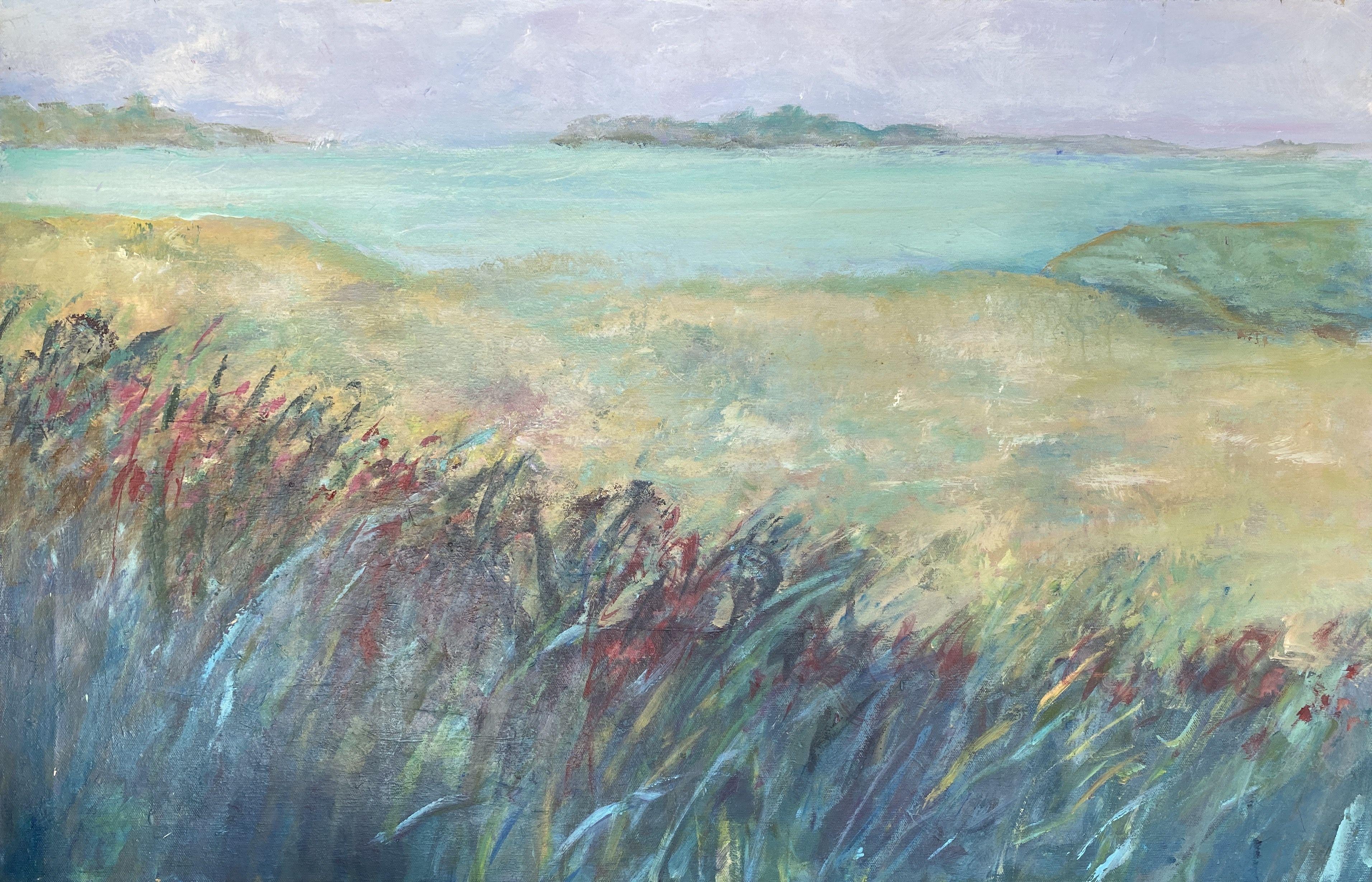 Automn-Gefühl, Gemälde, Acryl auf Leinwand – Painting von Christiane Pap├⌐