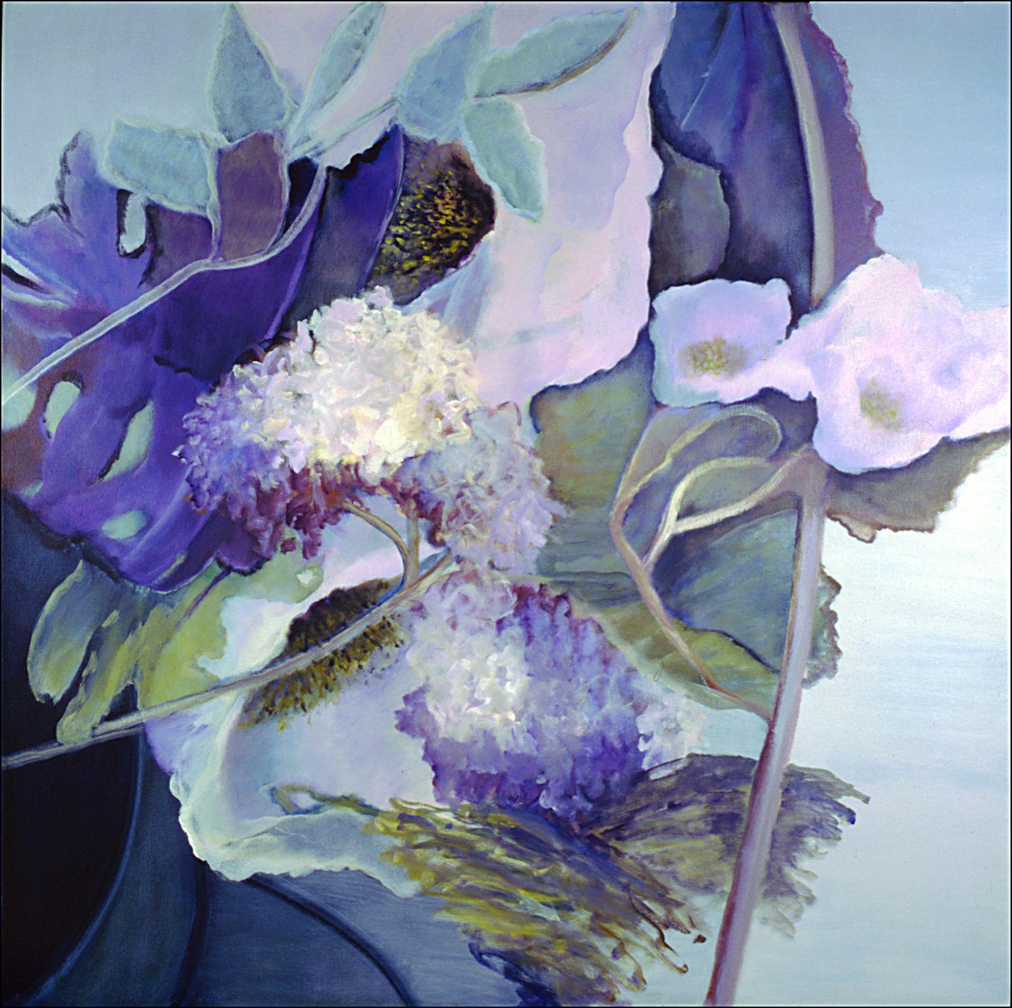 Luce del mattino, Pittura, Acrilico su tela - Painting di Christiane Pap├⌐