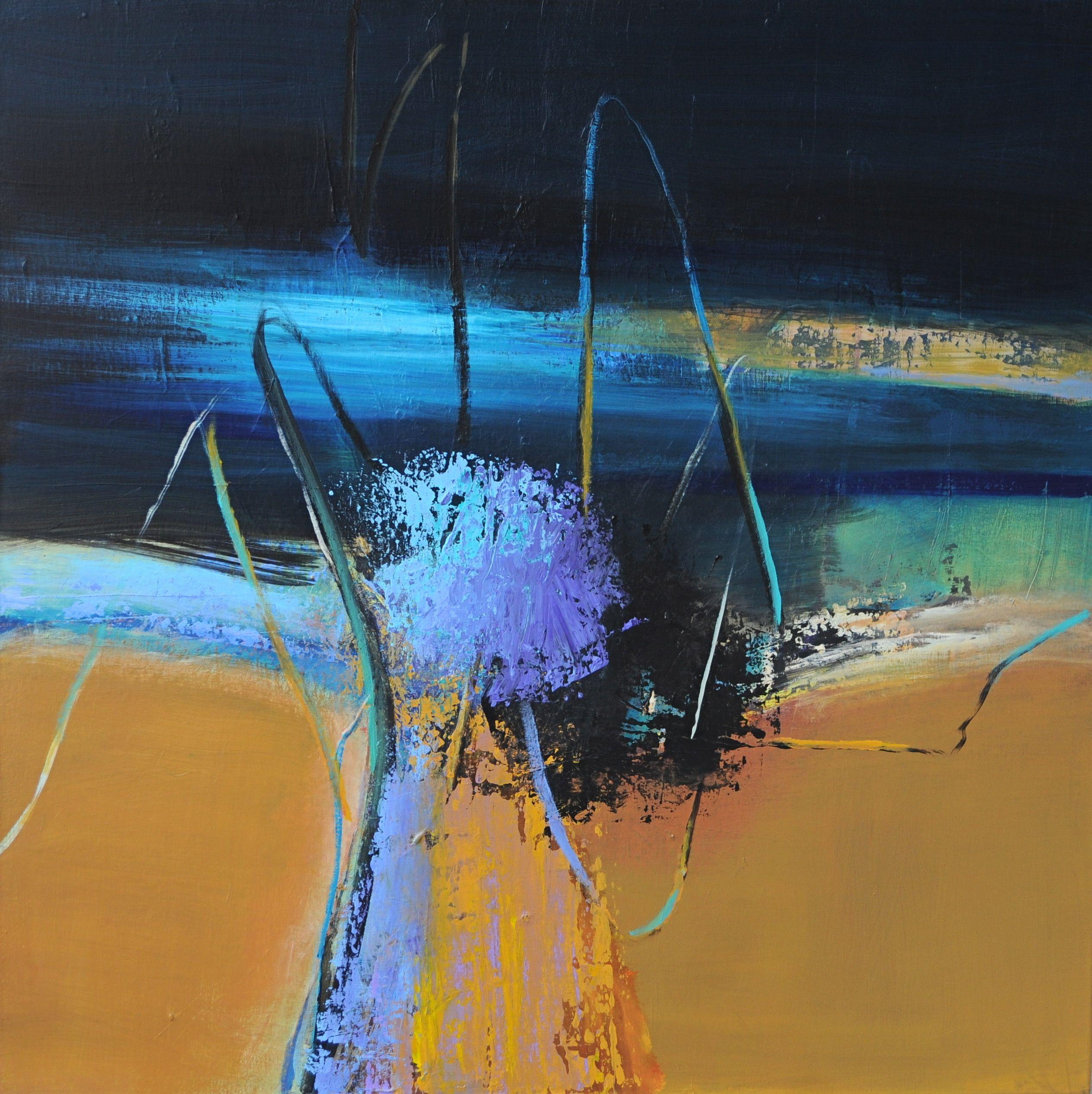 Christiane Pap├⌐ Abstract Painting - Sortil├¿ge, Painting, Acrylic on Canvas