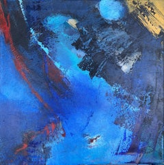 Grotta Azzurra, Painting, Acrylic on Canvas