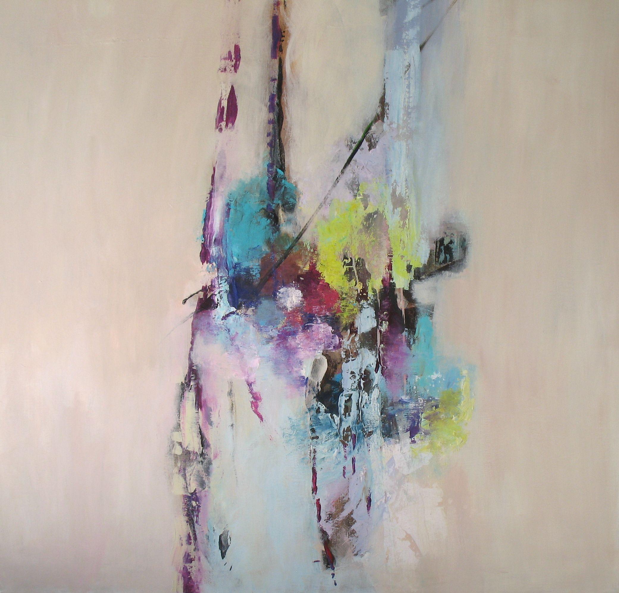 Abstract Painting de Christiane Pape - Mística, Pintura, Acrílico sobre lienzo