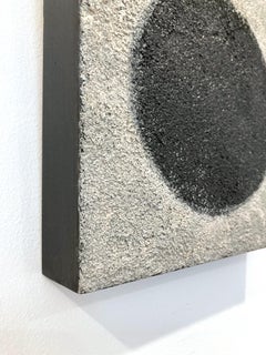 "Elementos 3033" Composición abstracta en técnica mixta por capas sobre panel de abedul báltico